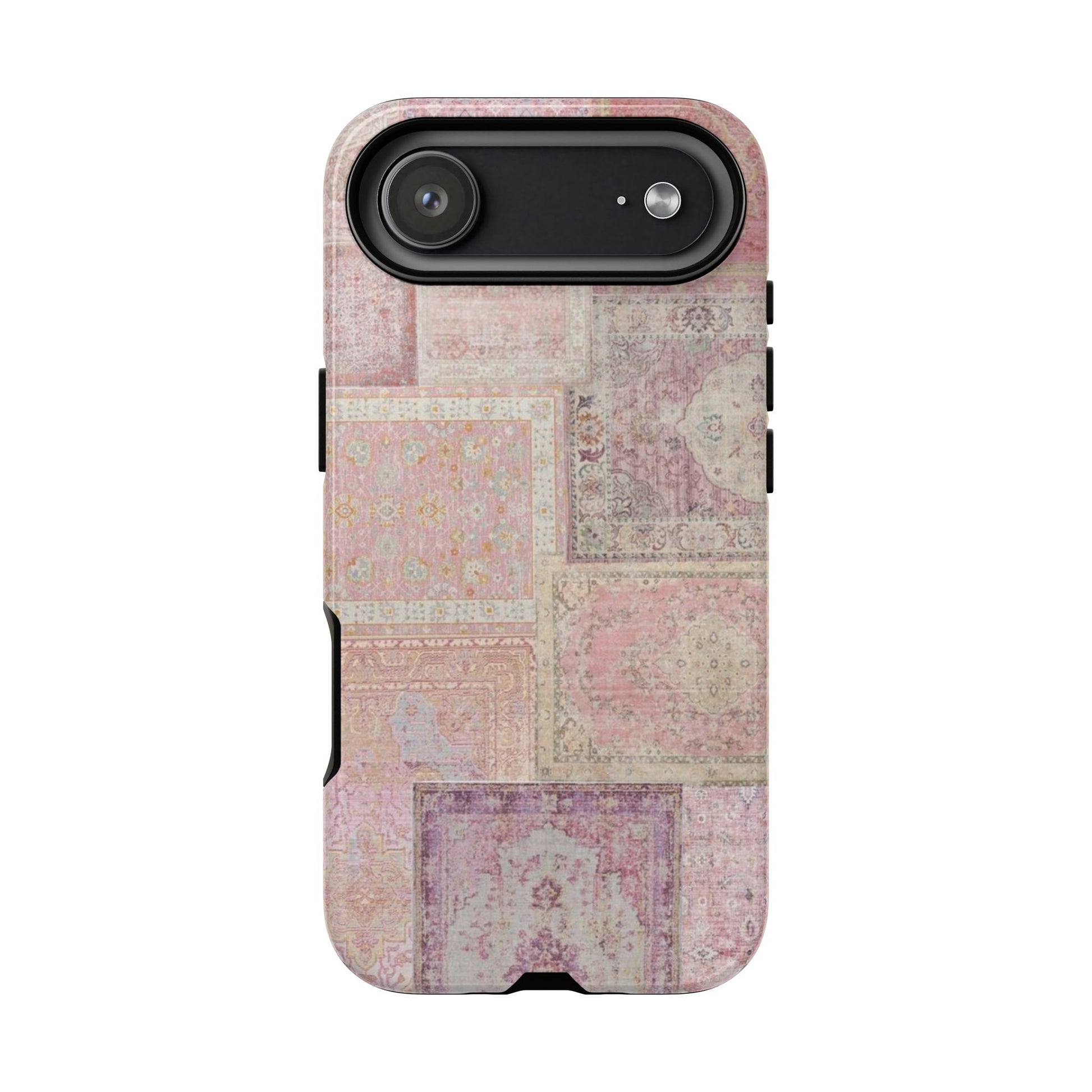 Pink Persian Rug Case (collage)