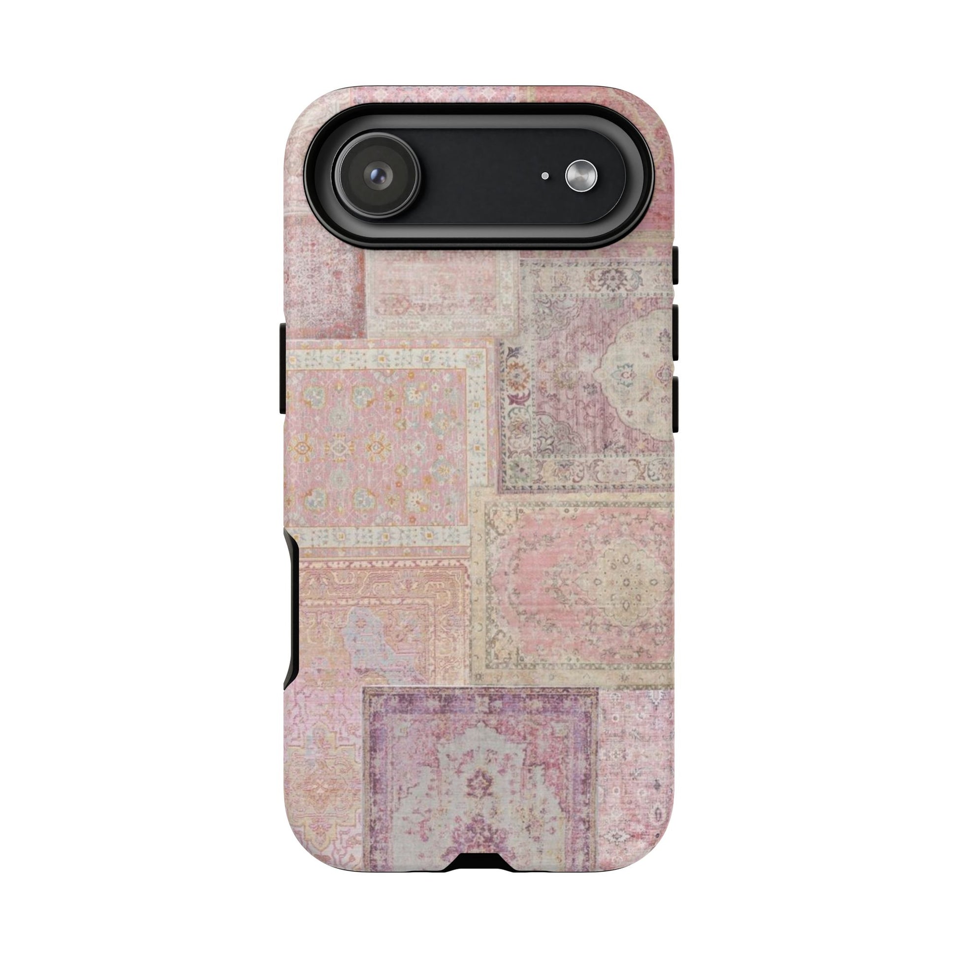 Pink Persian Rug Case (collage)