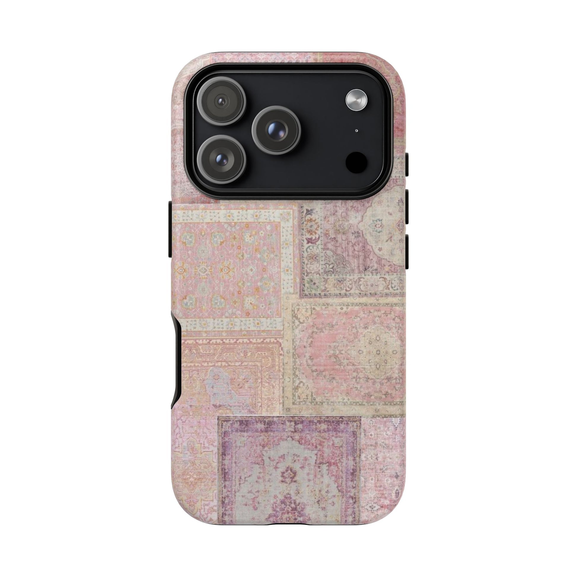 Pink Persian Rug Case (collage)