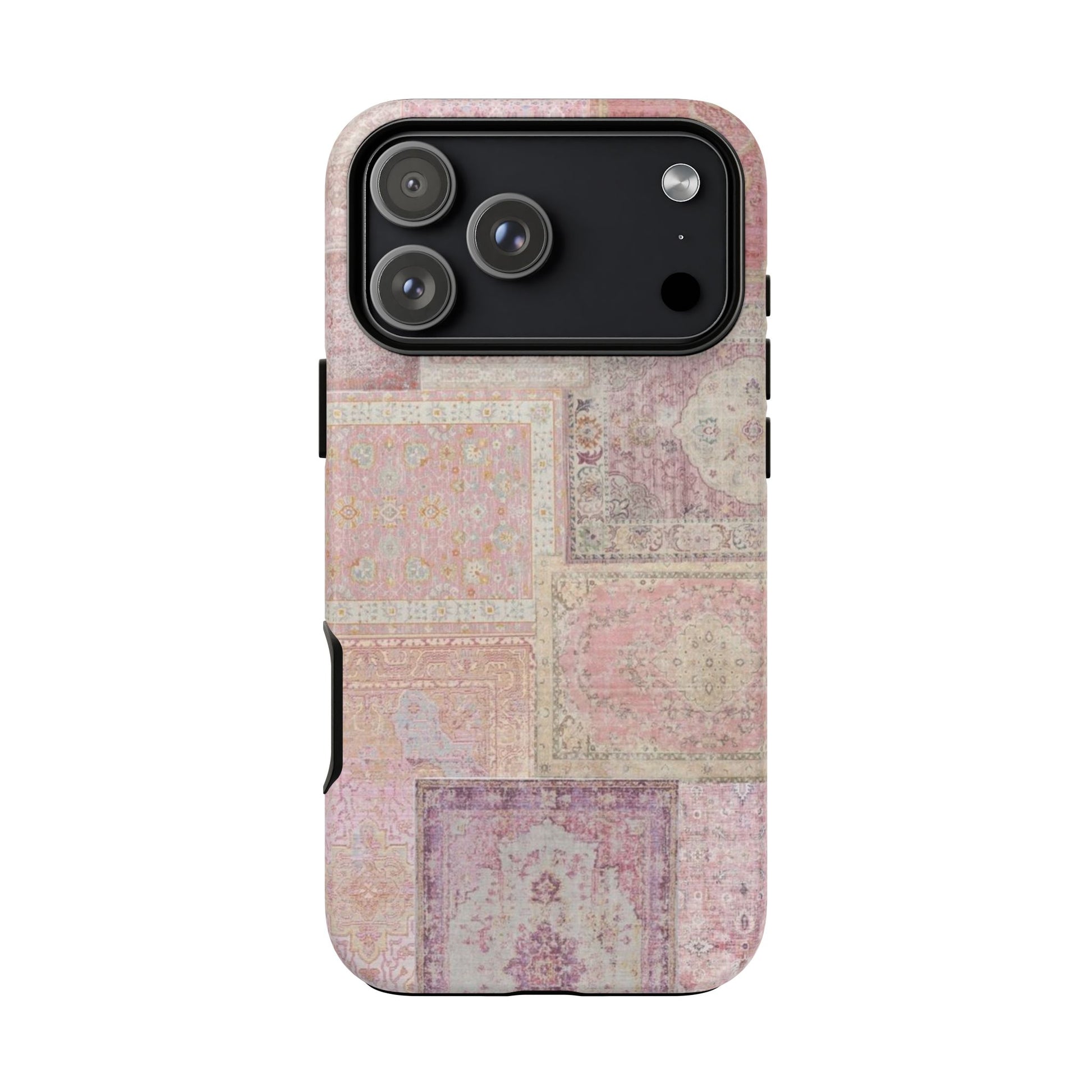 Pink Persian Rug Case (collage)
