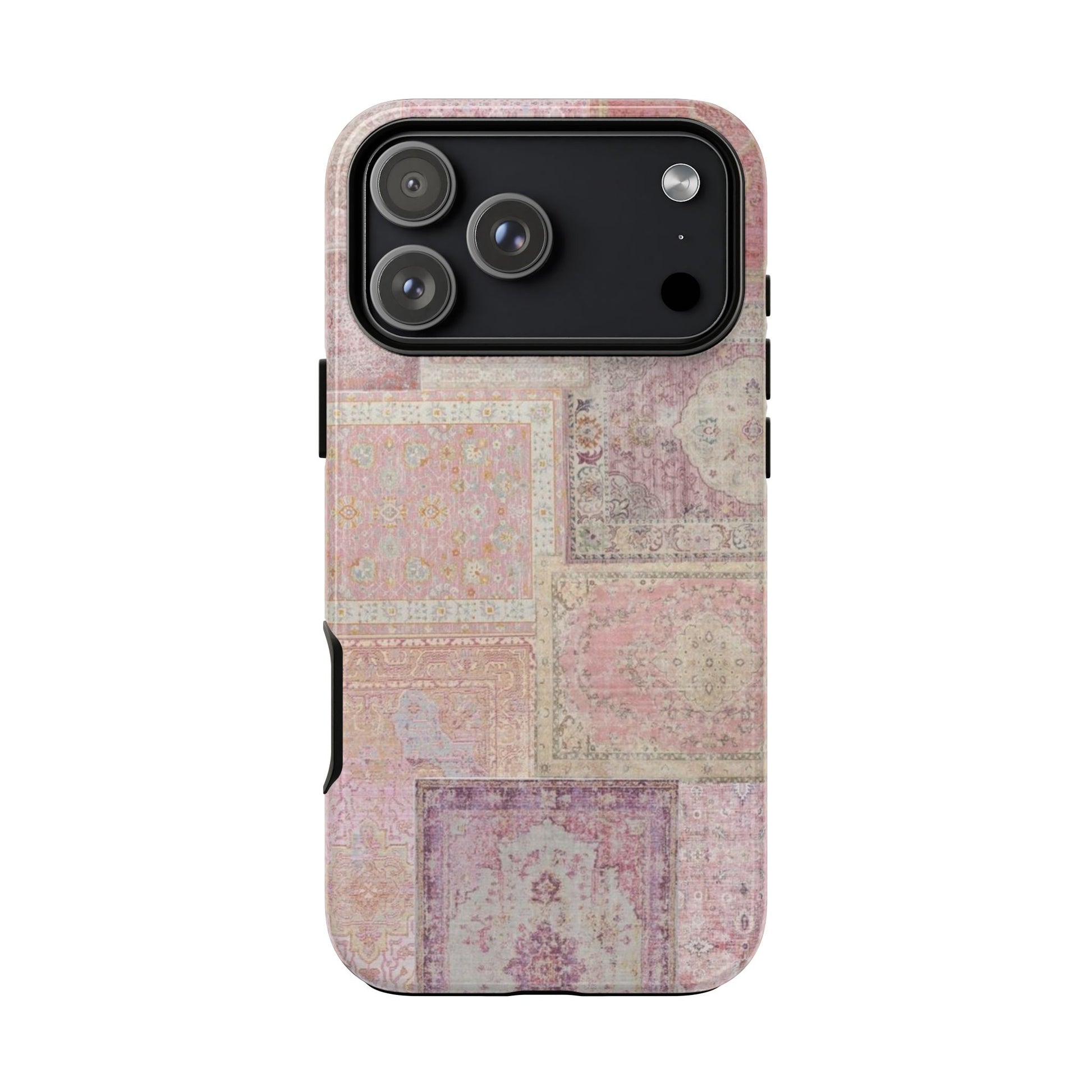 Pink Persian Rug Case (collage)