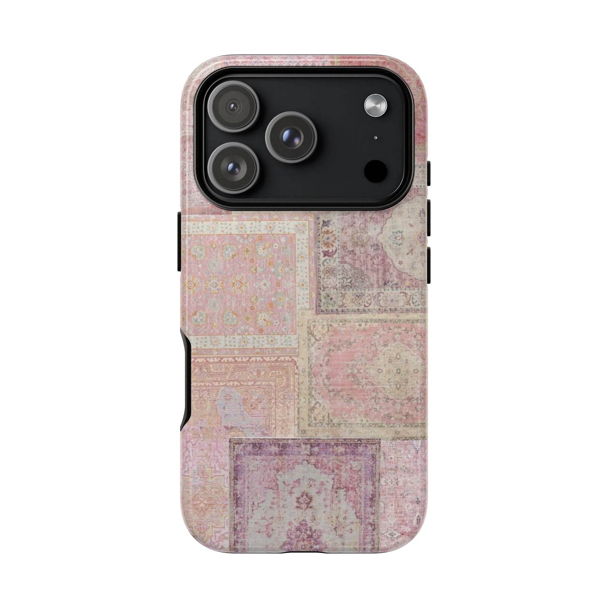 Pink Persian Rug Case (collage)