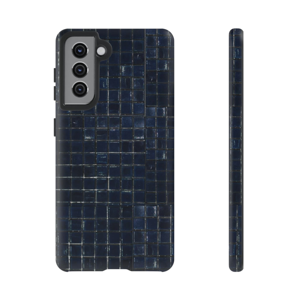 Dark Blue Mosaic Case