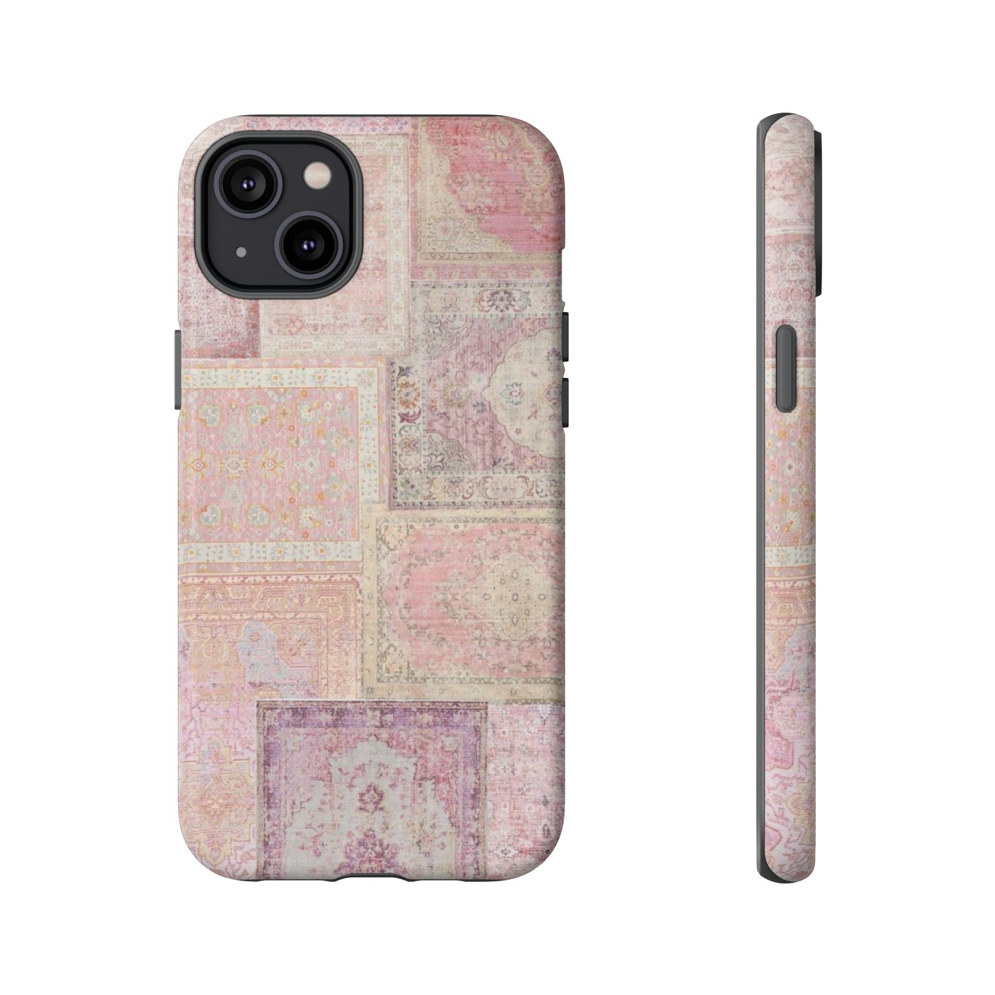Pink Persian Rug Case (collage)