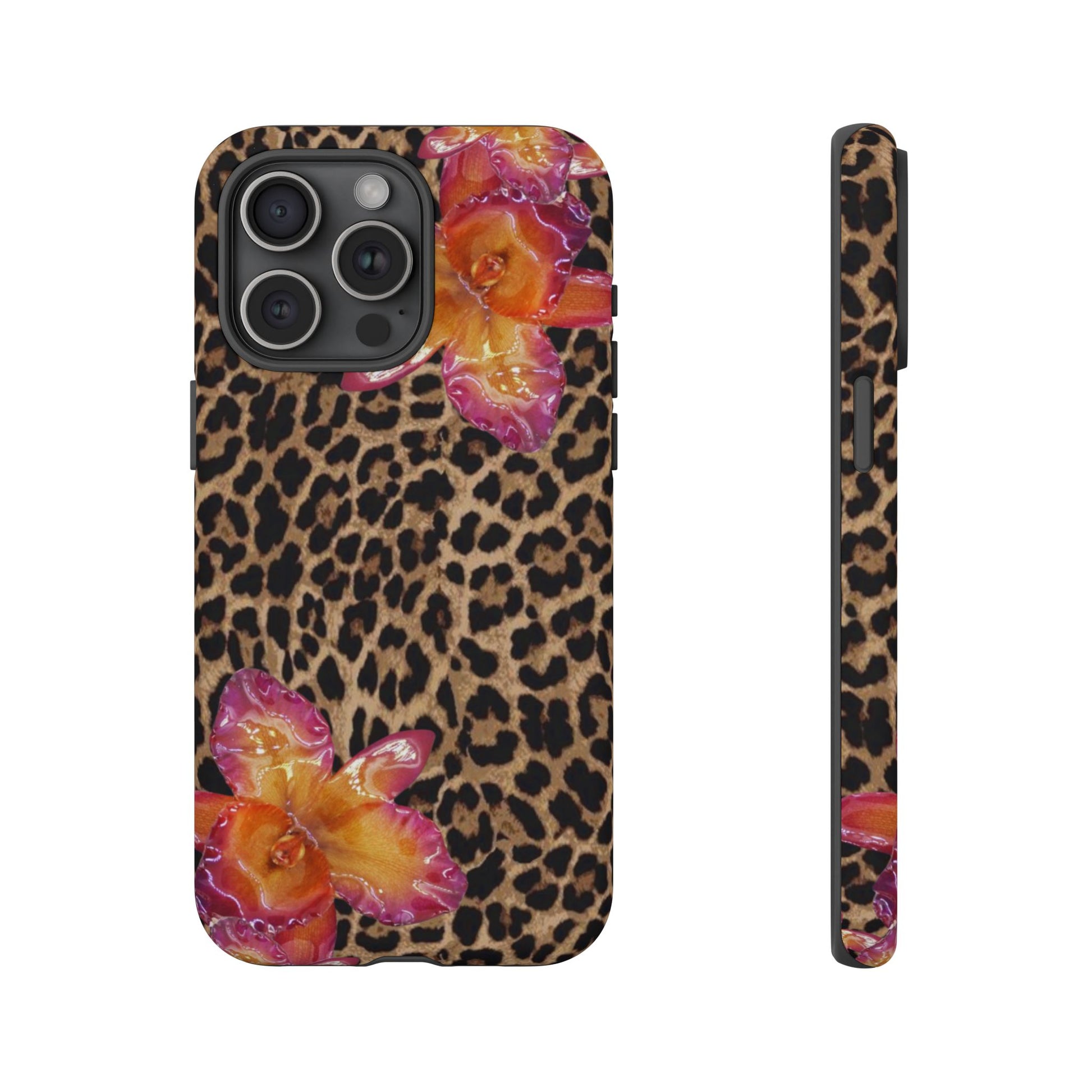 Leopard flower case