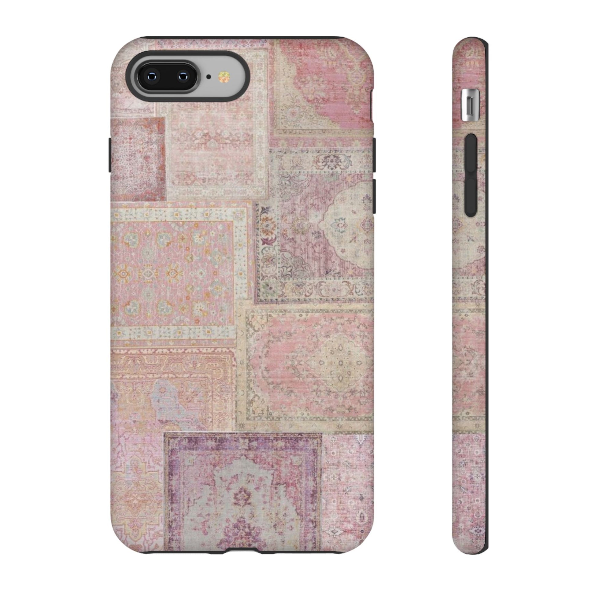 Pink Persian Rug Case (collage)