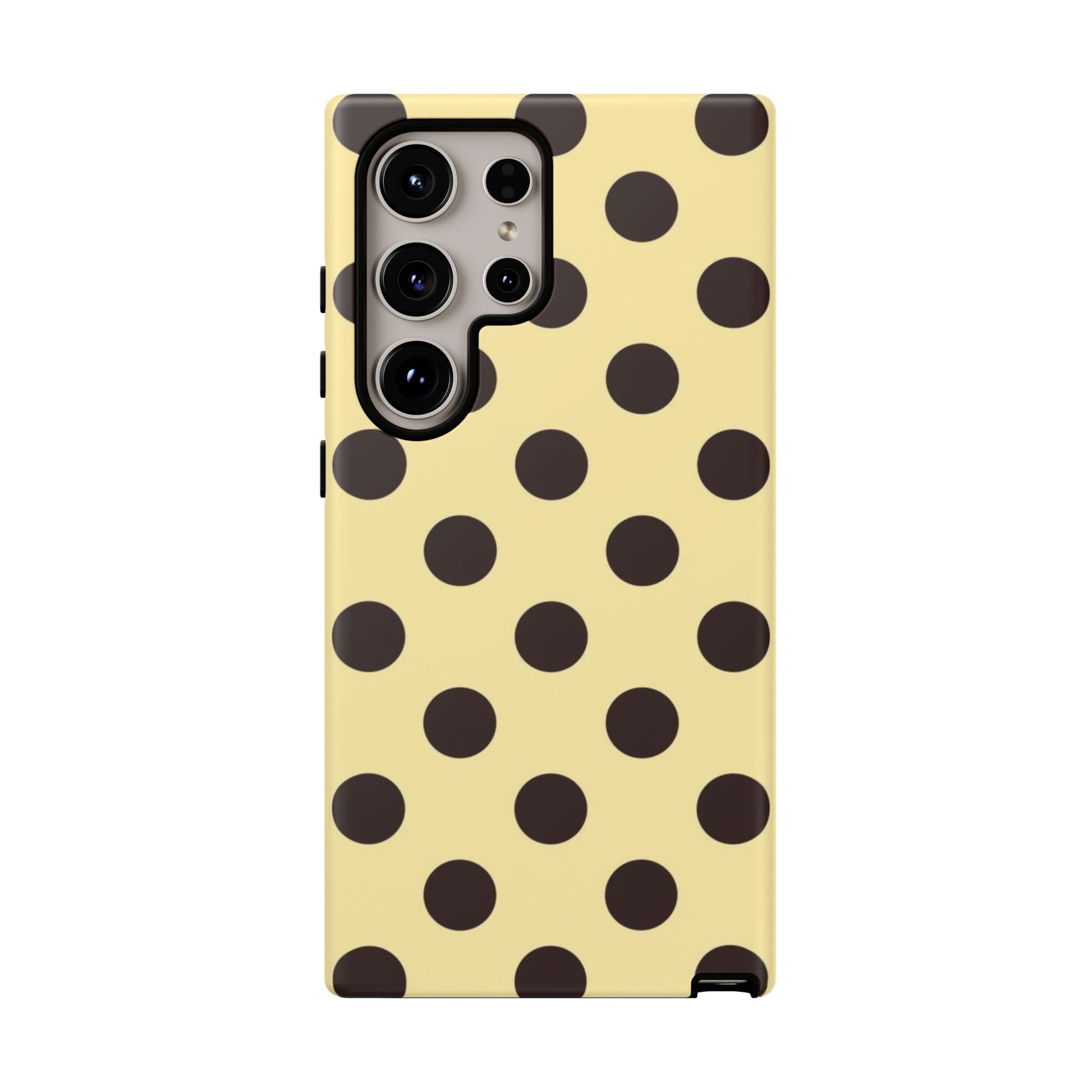 Yellow polka dot  case