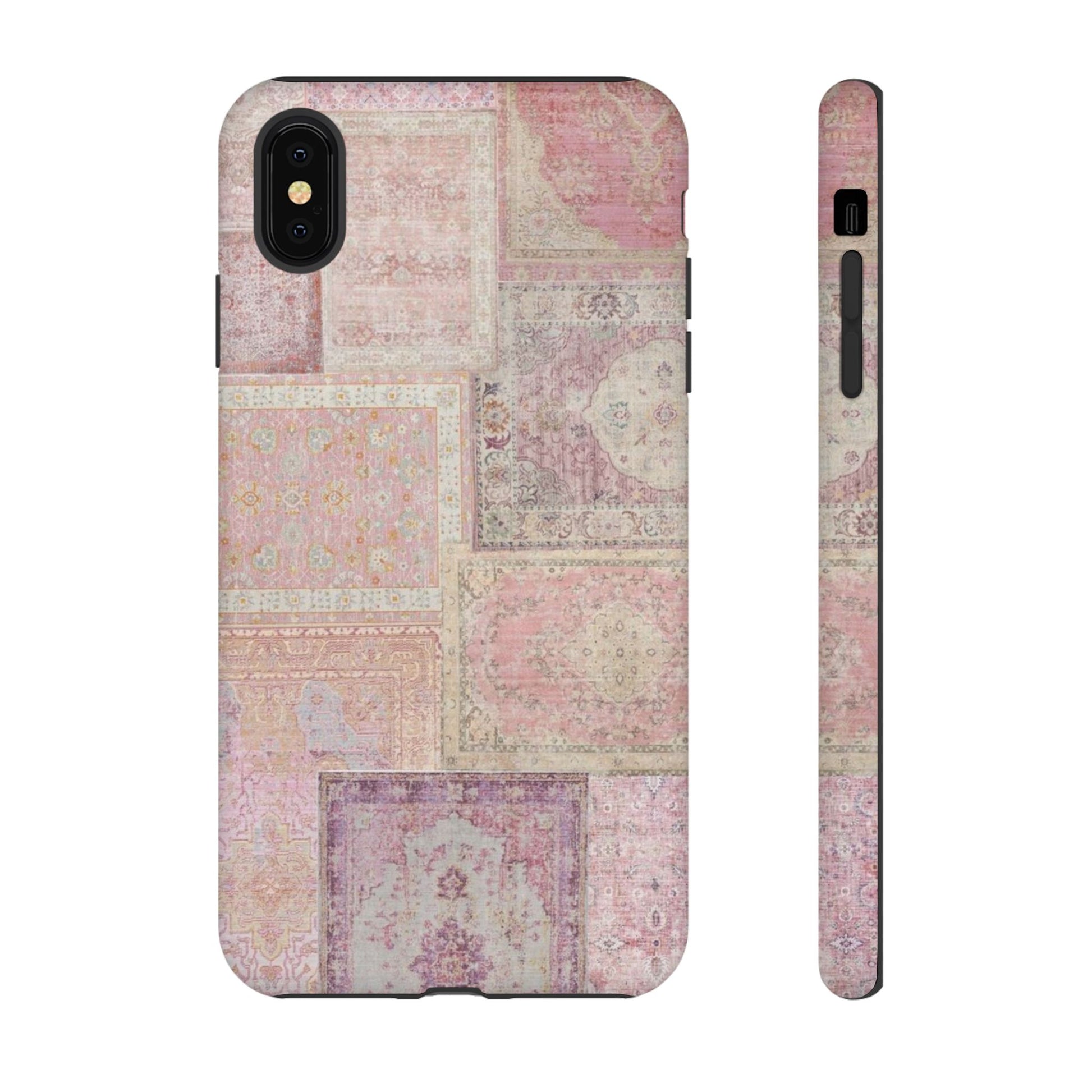 Pink Persian Rug Case (collage)