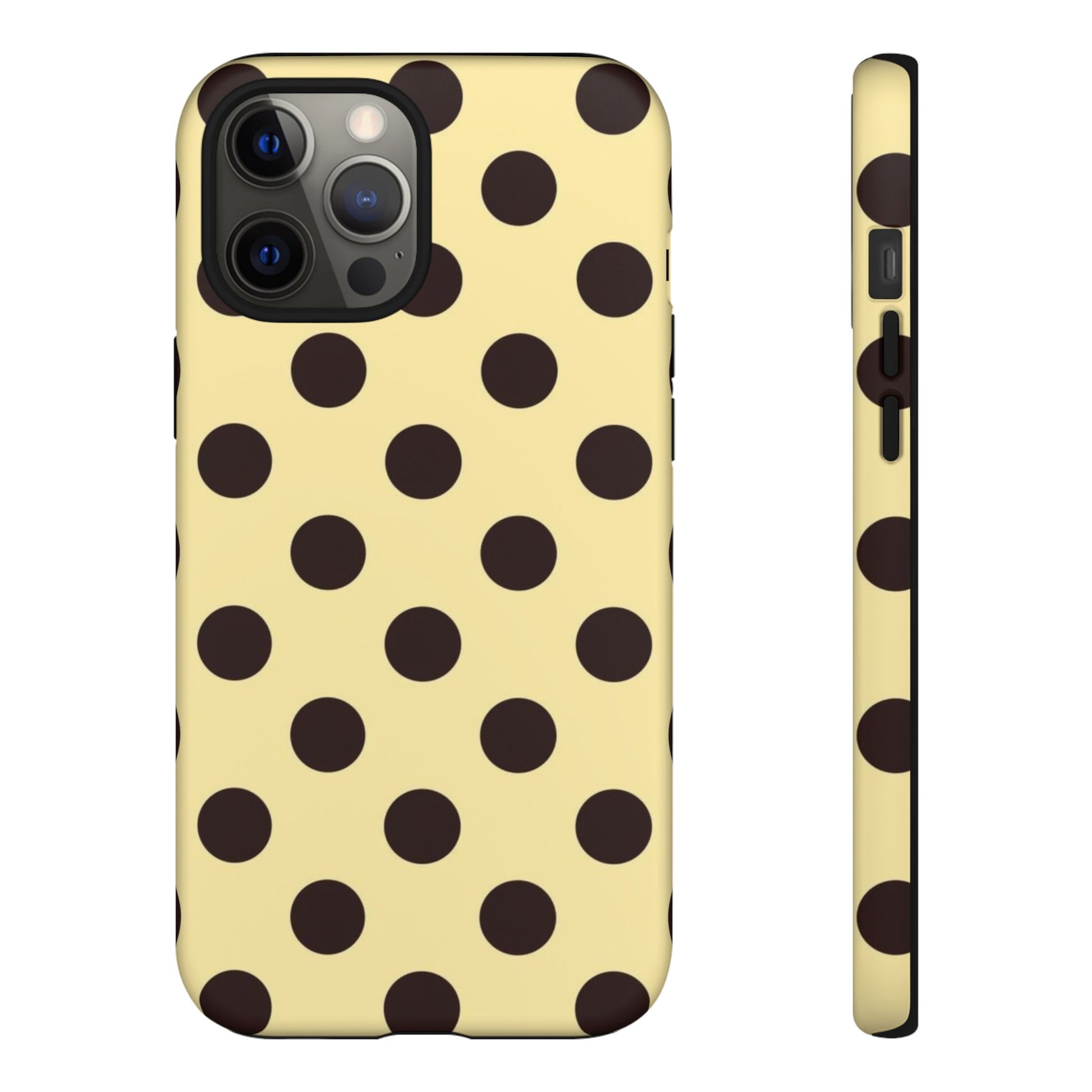 Yellow polka dot  case