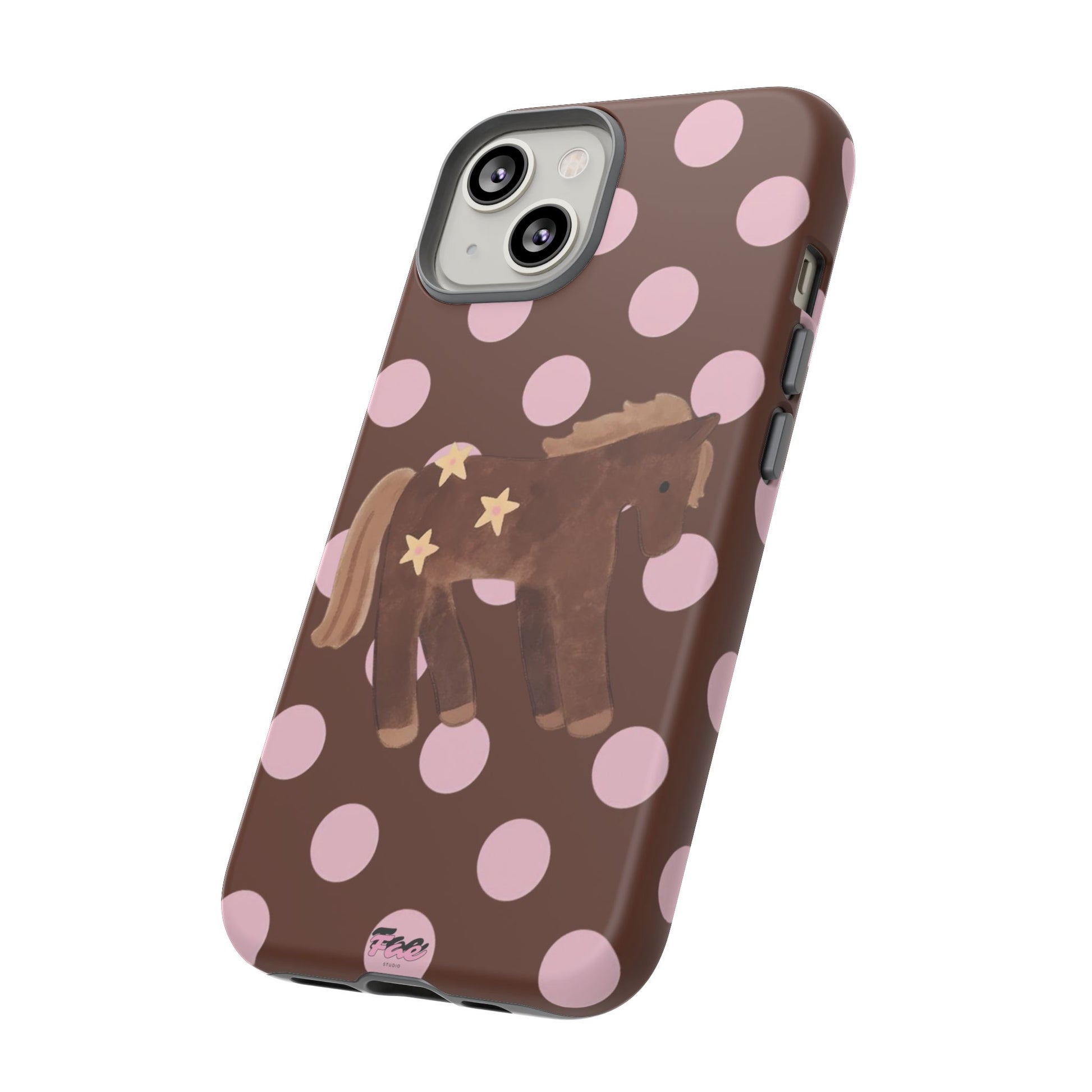 The horse year  case (brown)