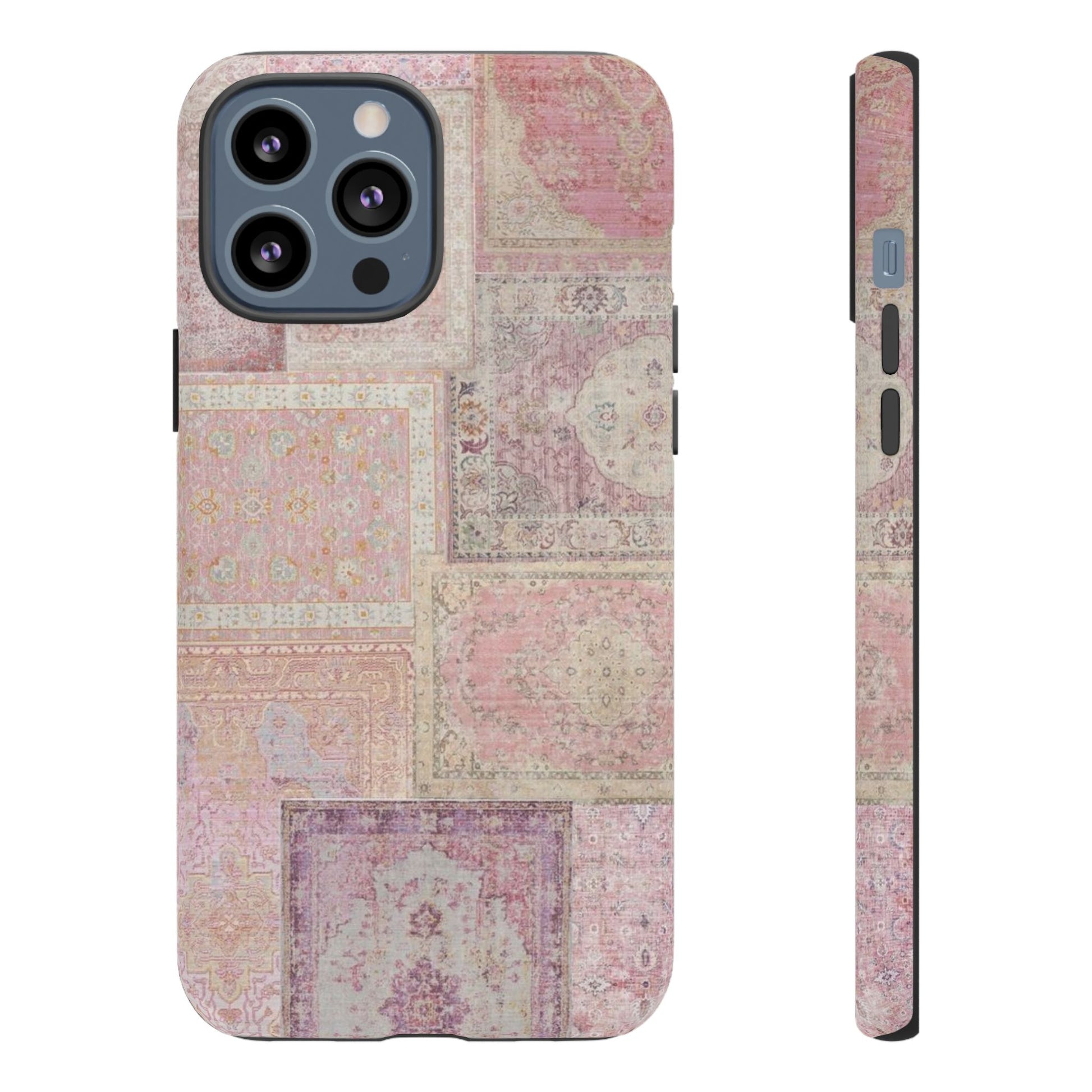 Pink Persian Rug Case (collage)