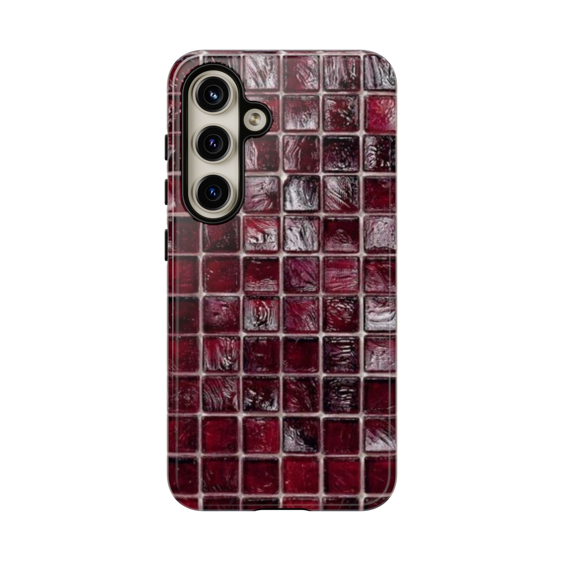 Red Mosaic Case