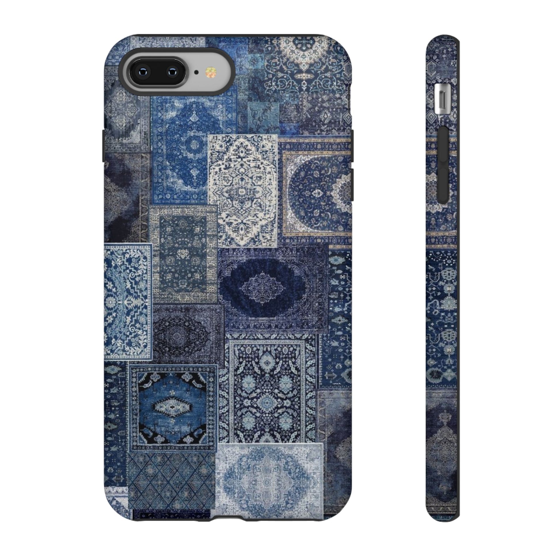 Blue Persian Rug Case (collage)