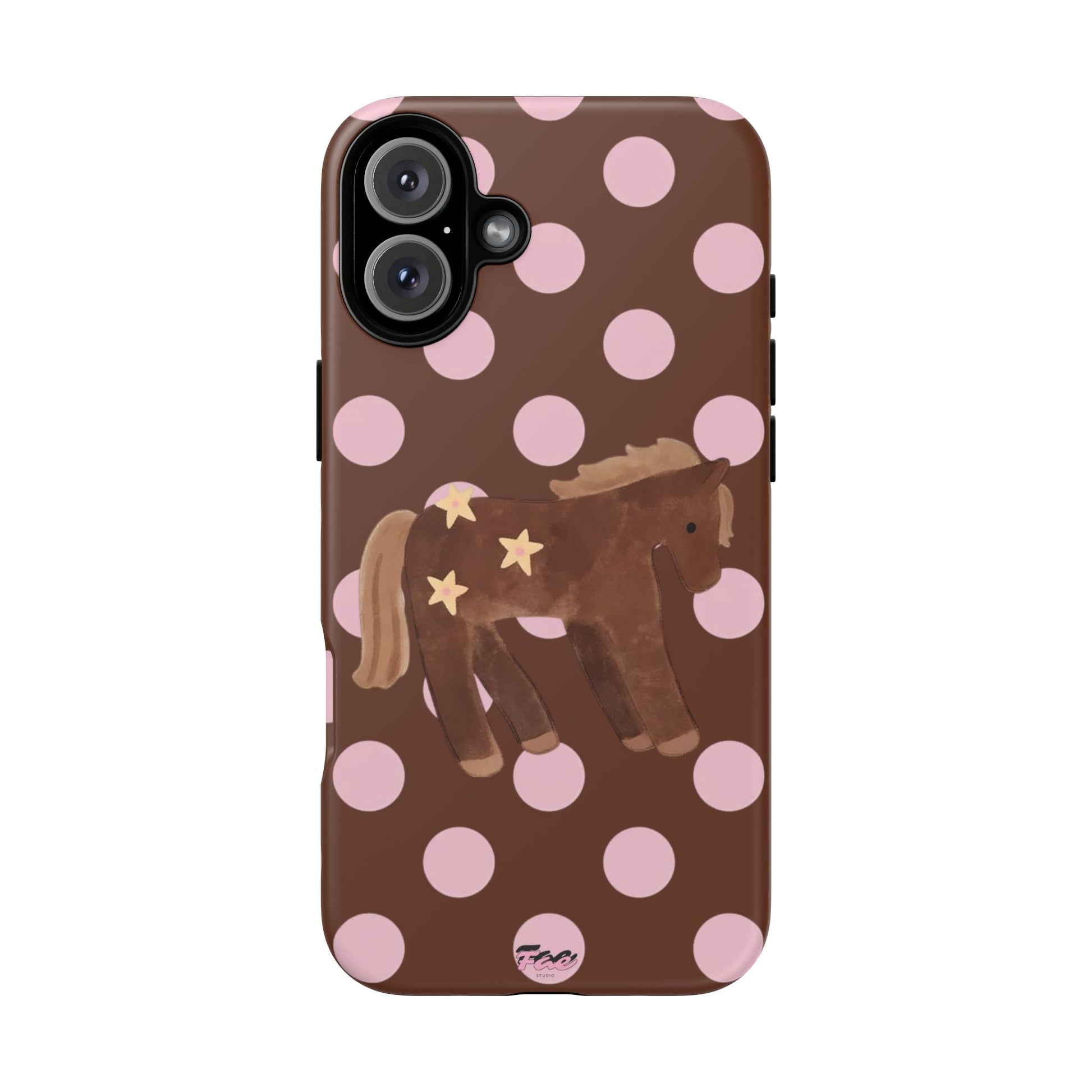 The horse year  case (brown)