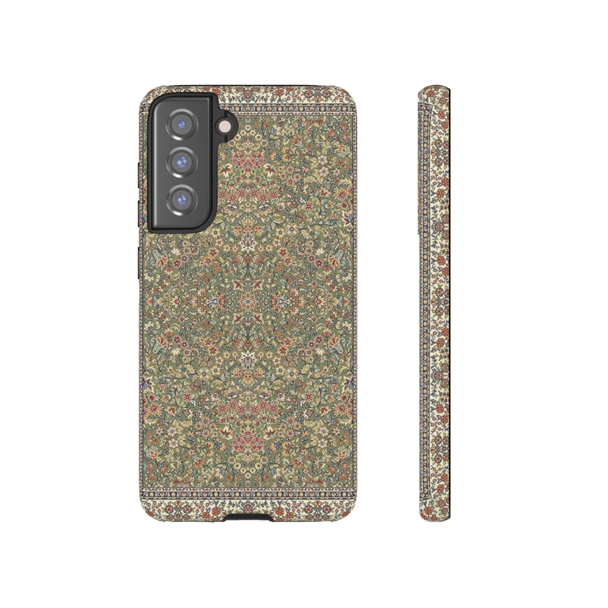 Green Persian Rug Case