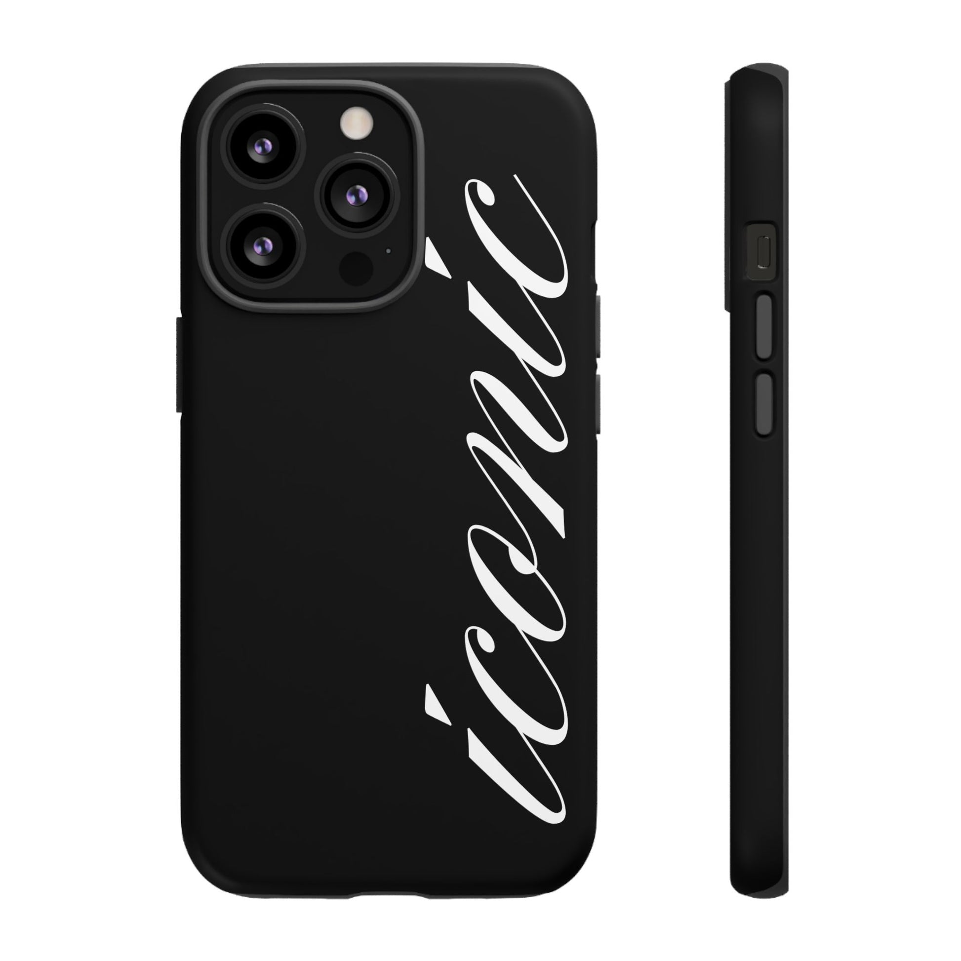 Iconic black case
