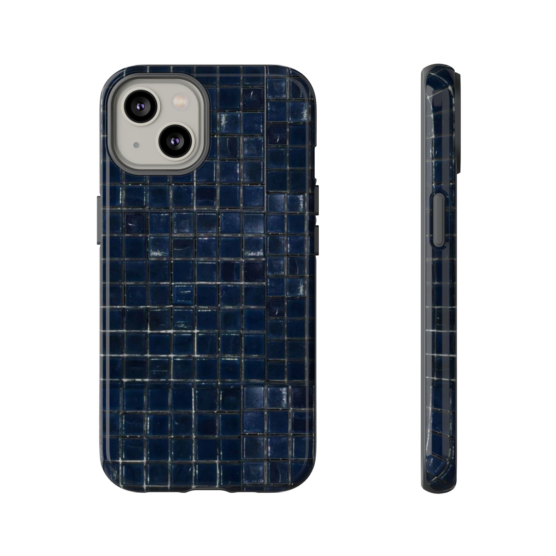 Dark Blue Mosaic Case