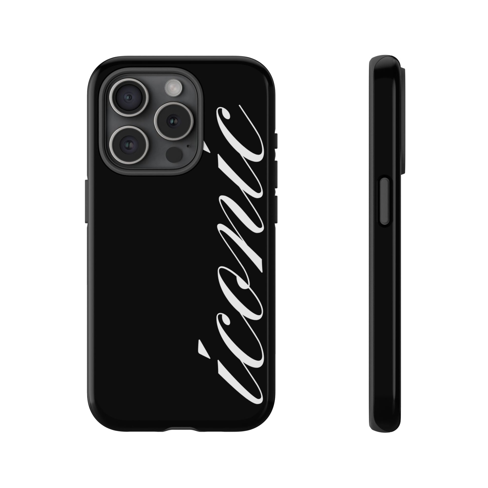 Iconic black case
