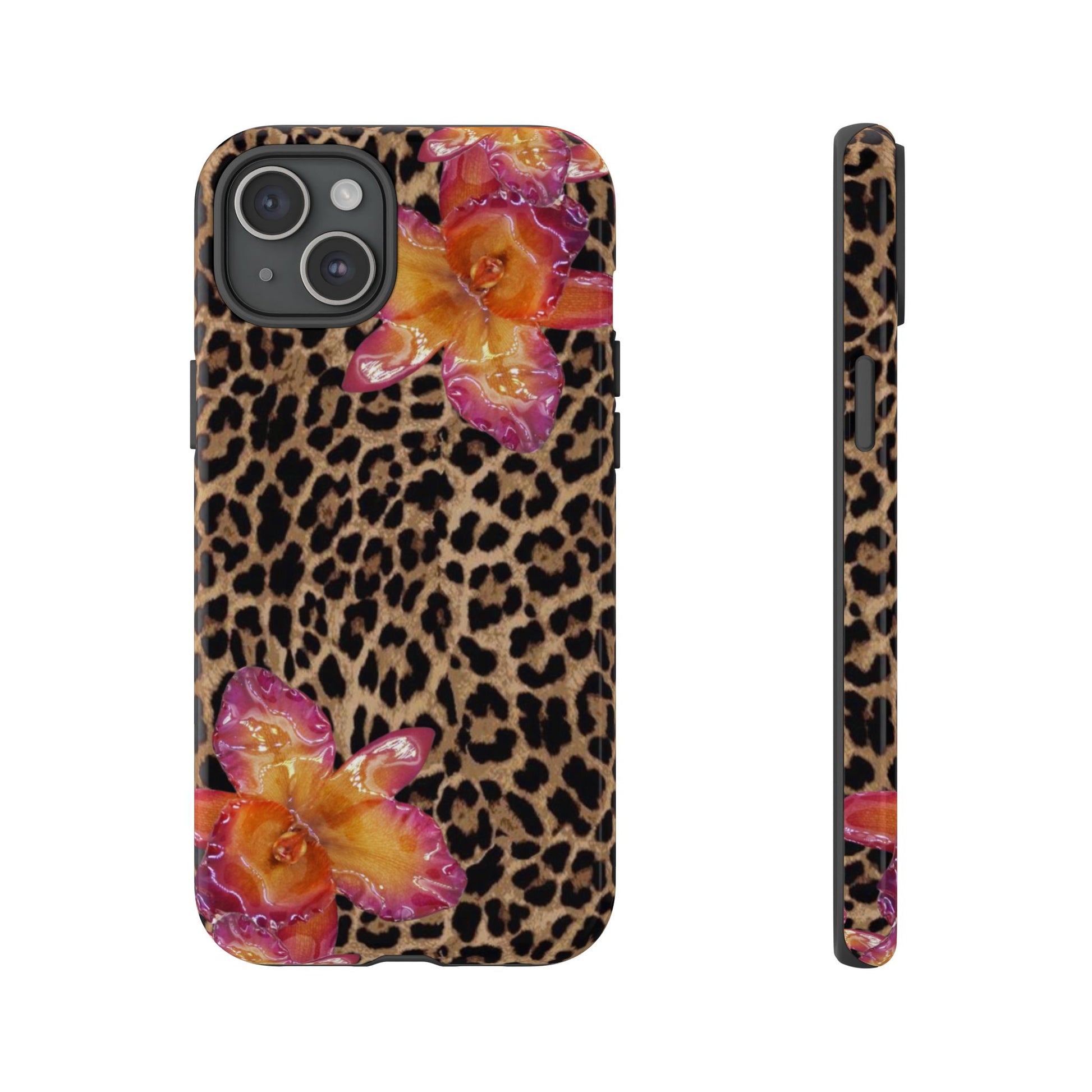 Leopard flower case