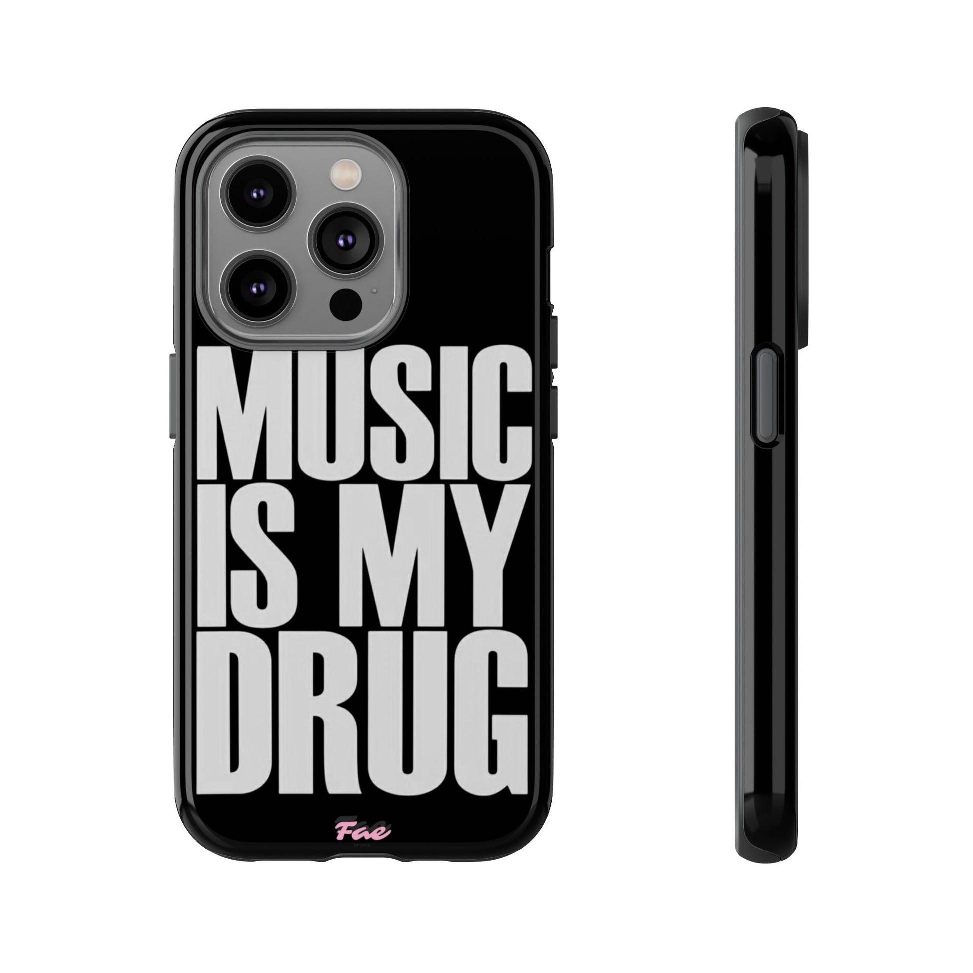 Music is my drug  case