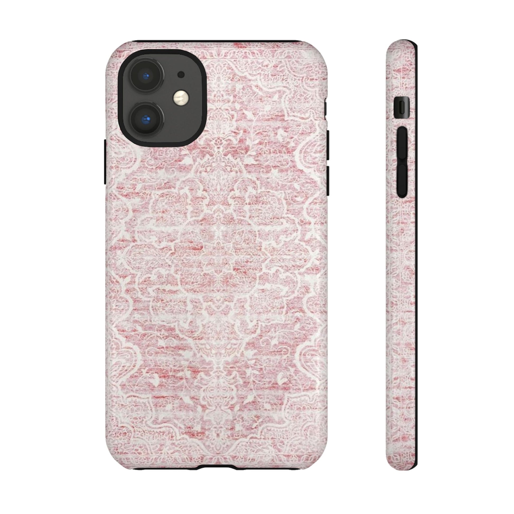 Pink Persian Rug Case