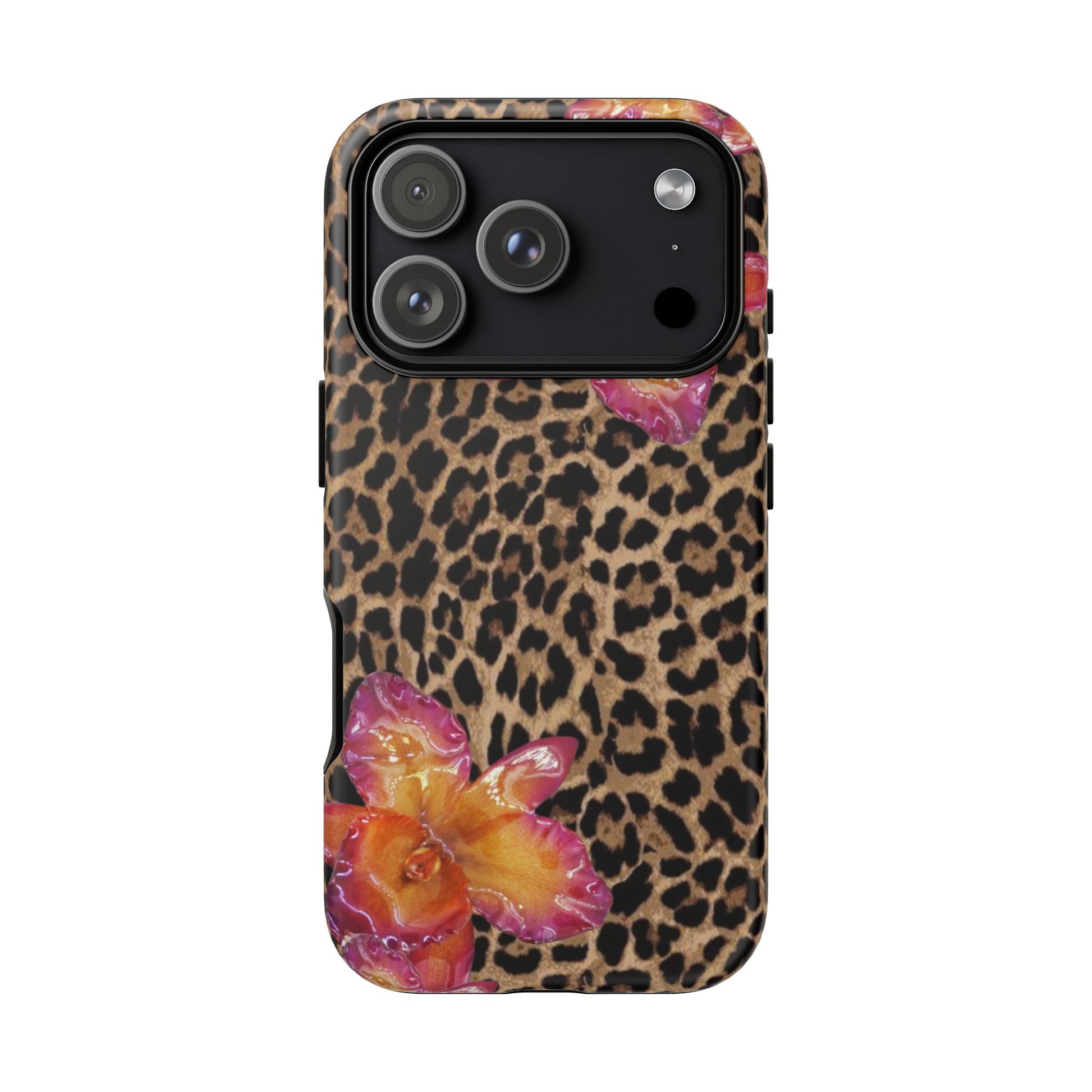Leopard flower case