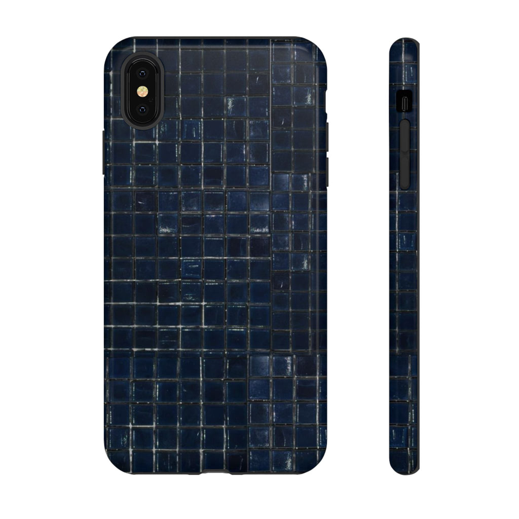 Dark Blue Mosaic Case