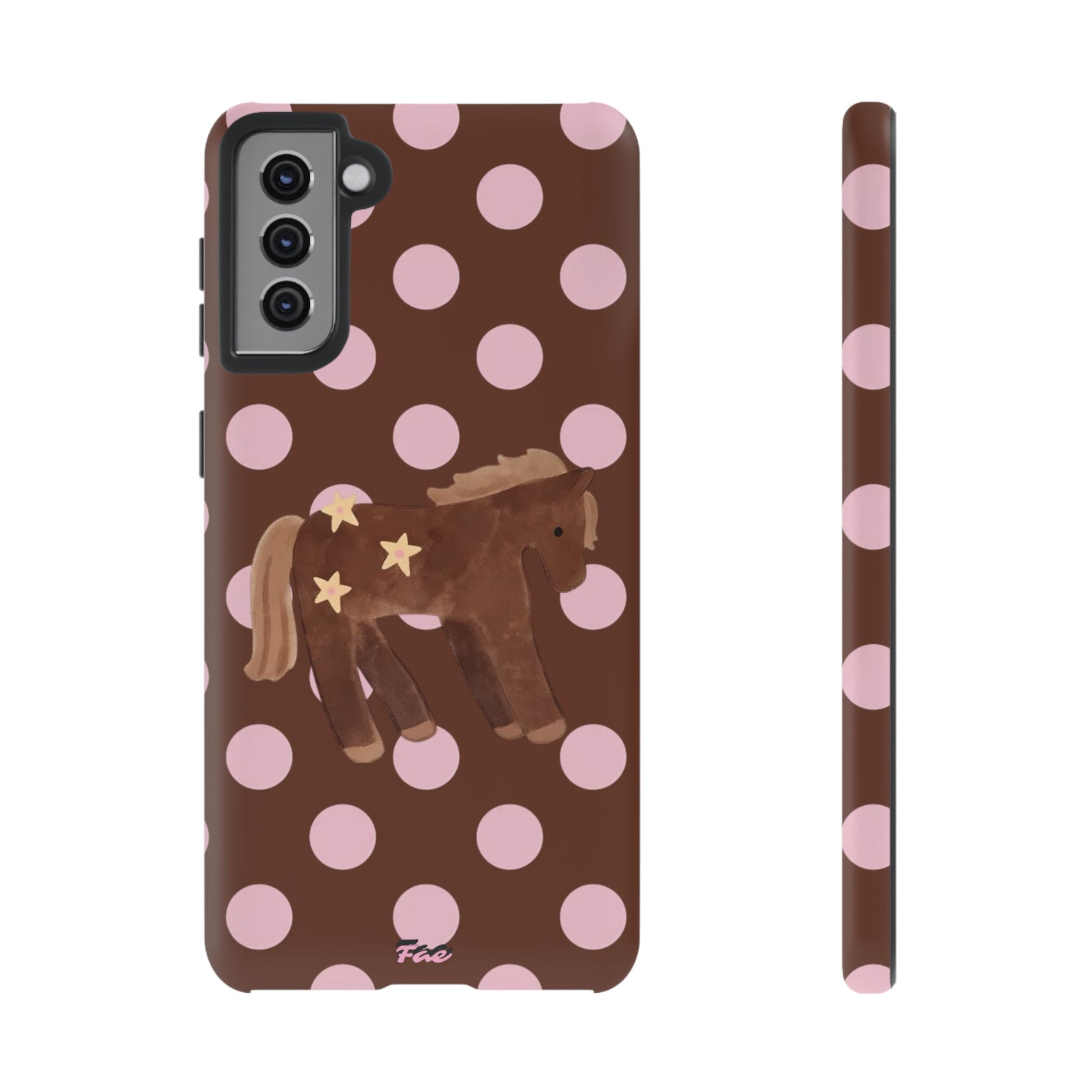 The horse year  case (brown)