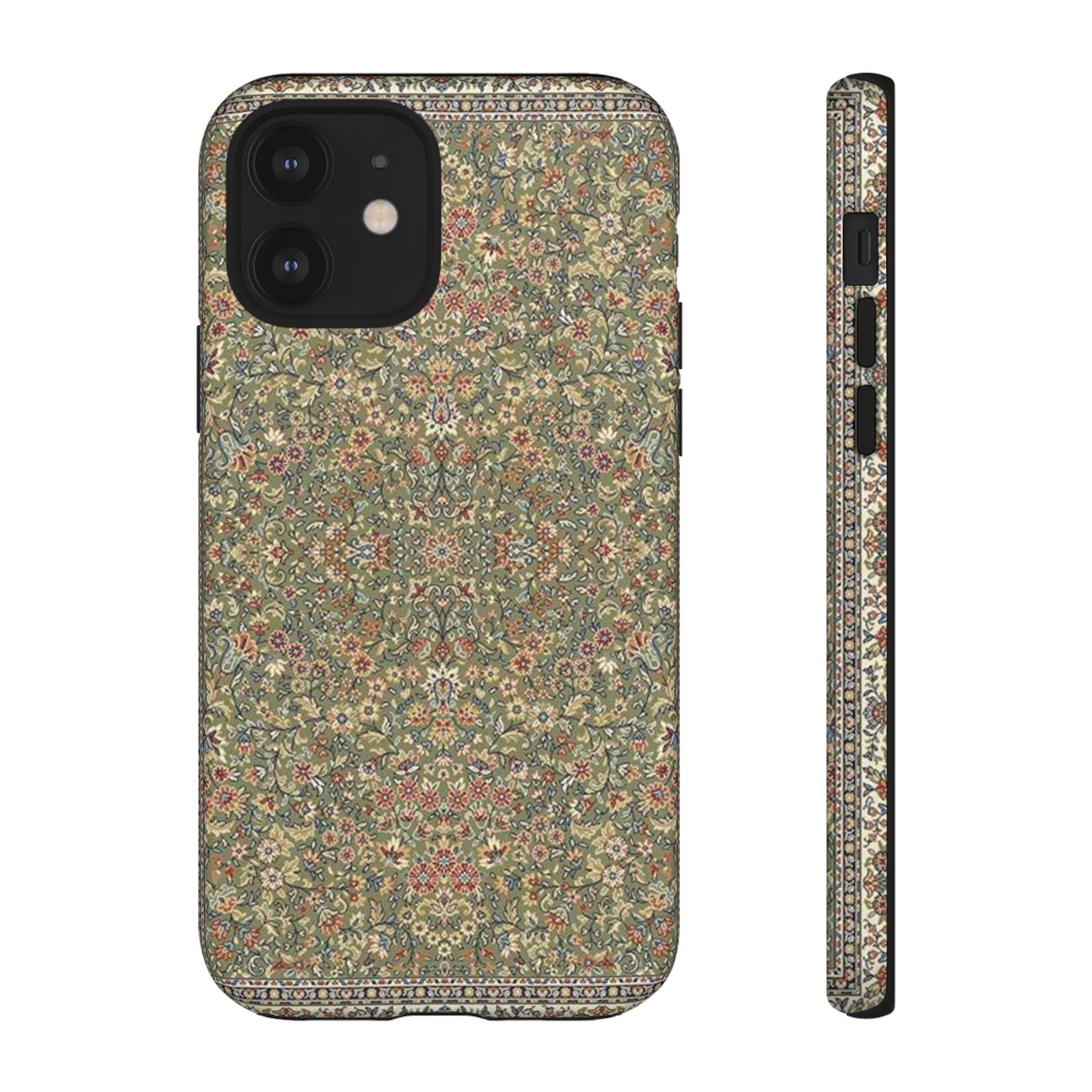 Green Persian Rug Case