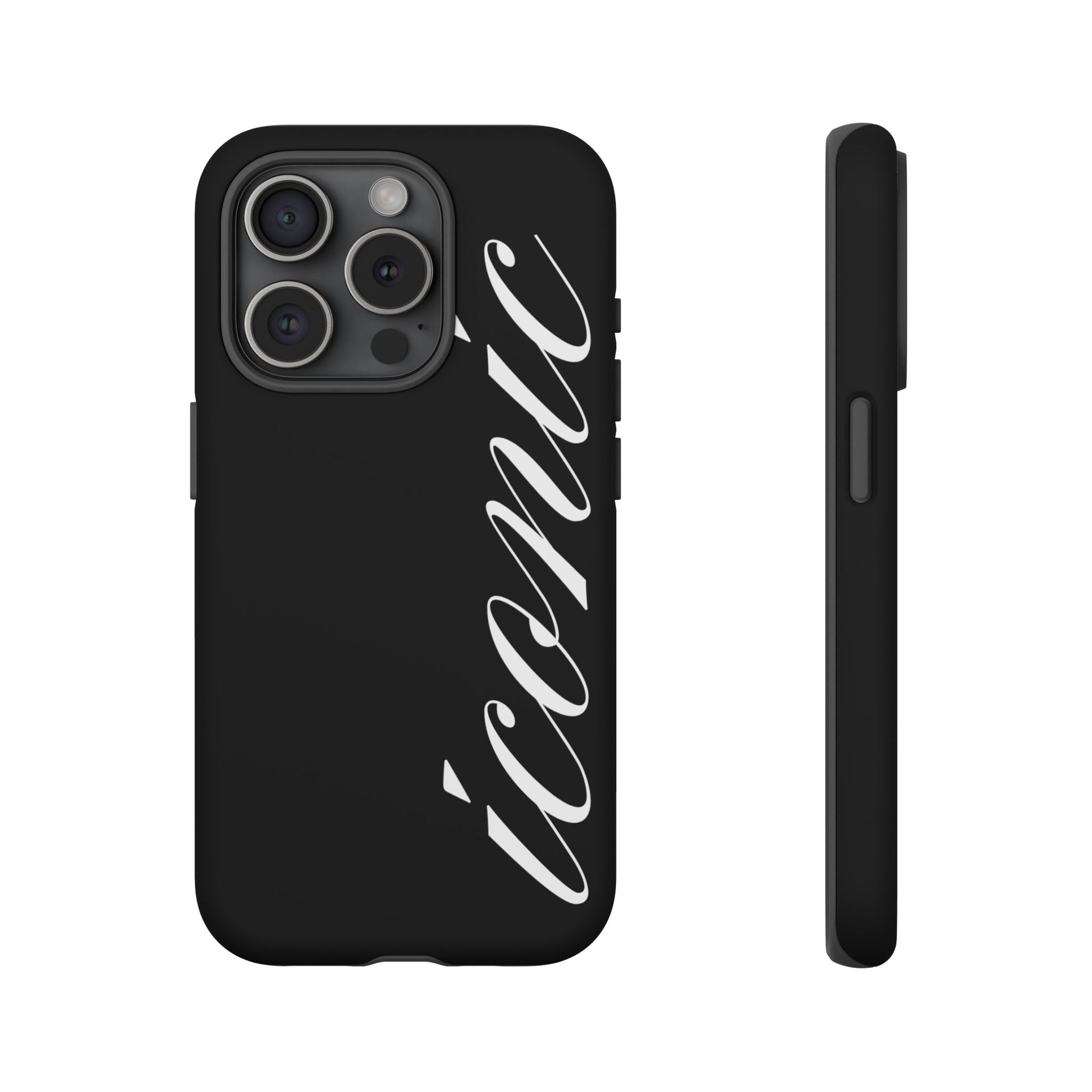Iconic black case