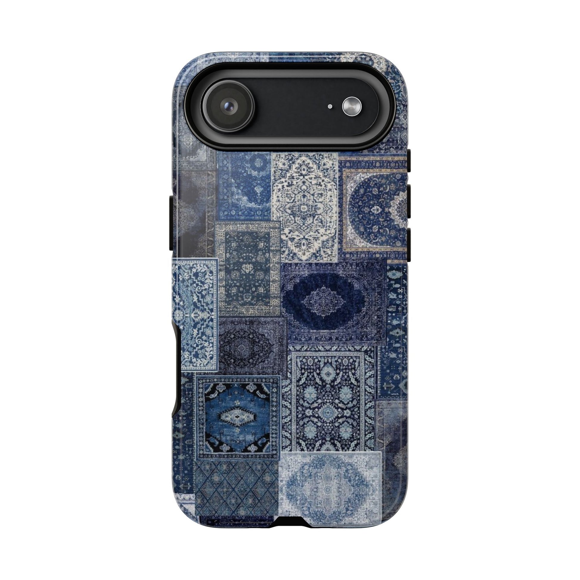 Blue Persian Rug Case (collage)
