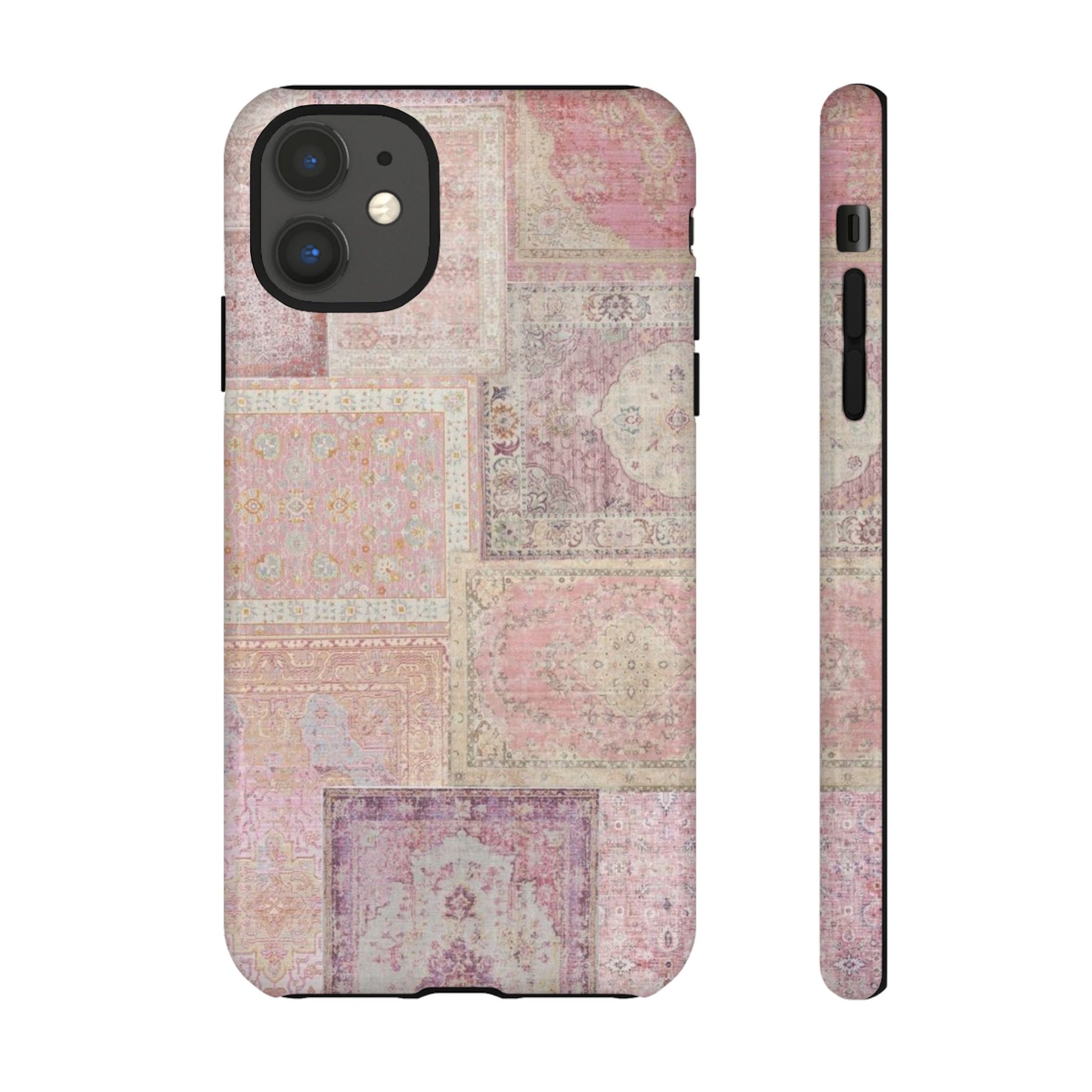 Pink Persian Rug Case (collage)