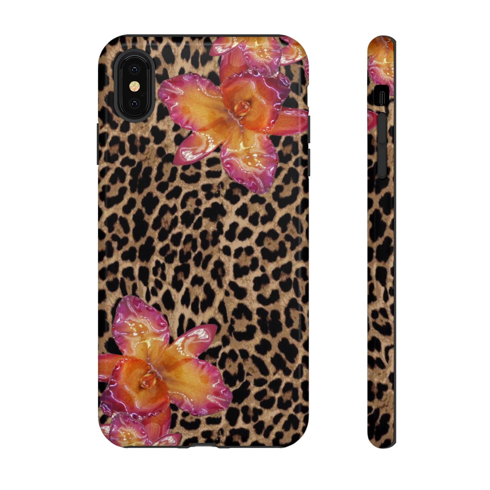 Leopard flower case