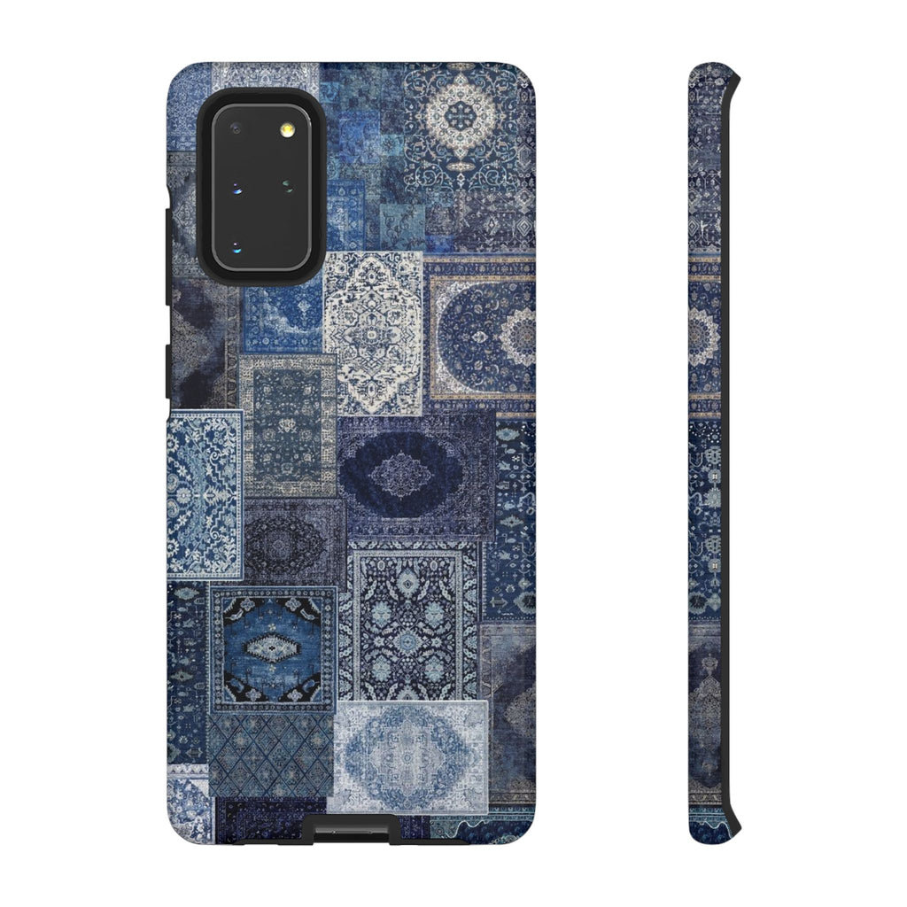 Blue Persian Rug Case (collage)