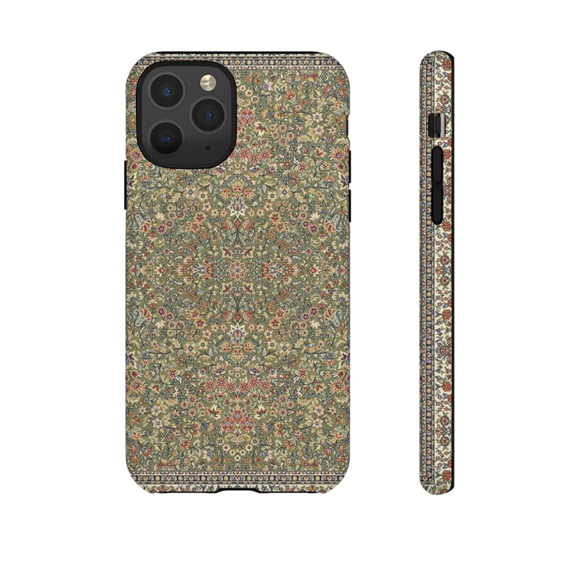 Green Persian Rug Case