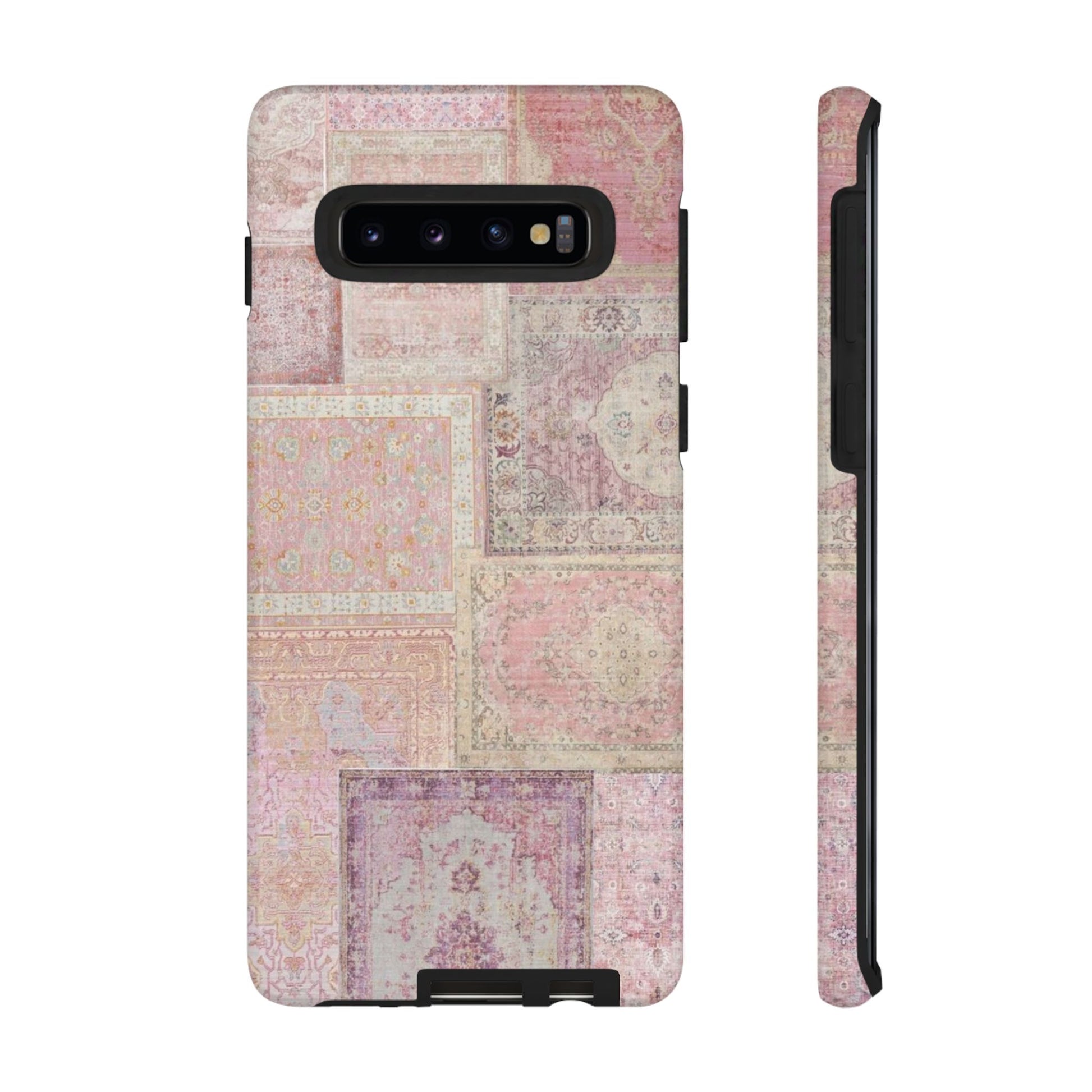 Pink Persian Rug Case (collage)