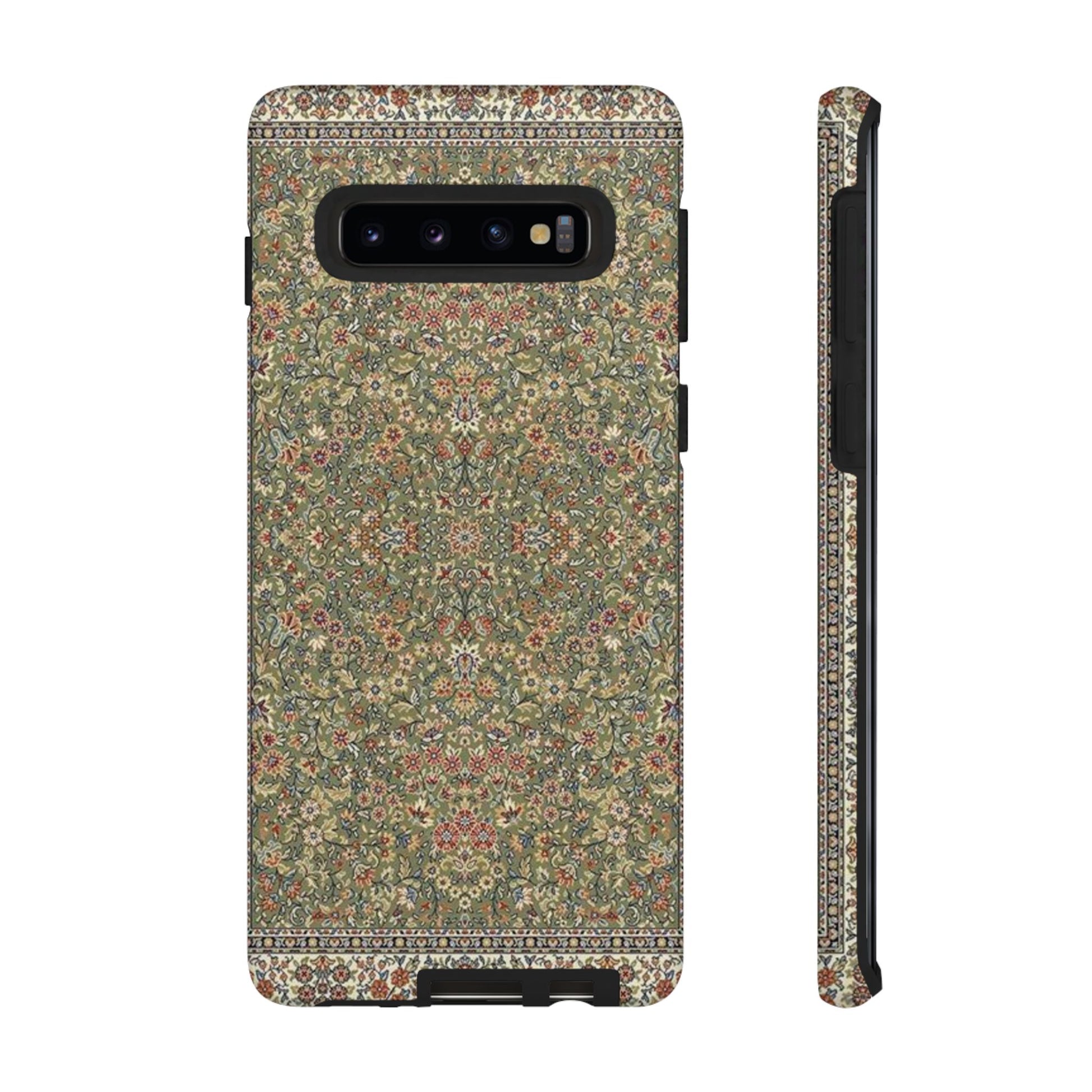 Green Persian Rug Case