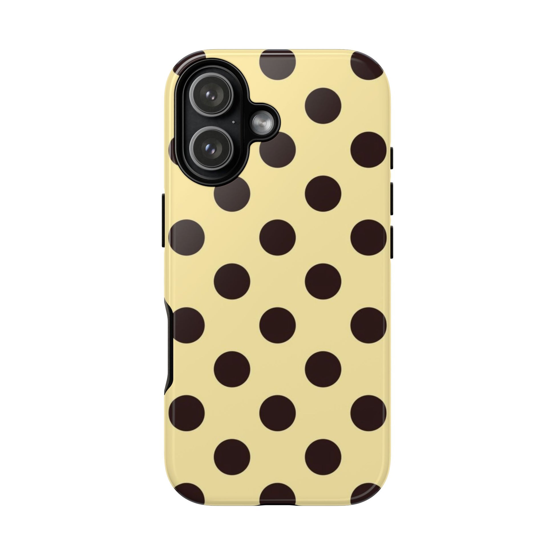 Yellow polka dot  case
