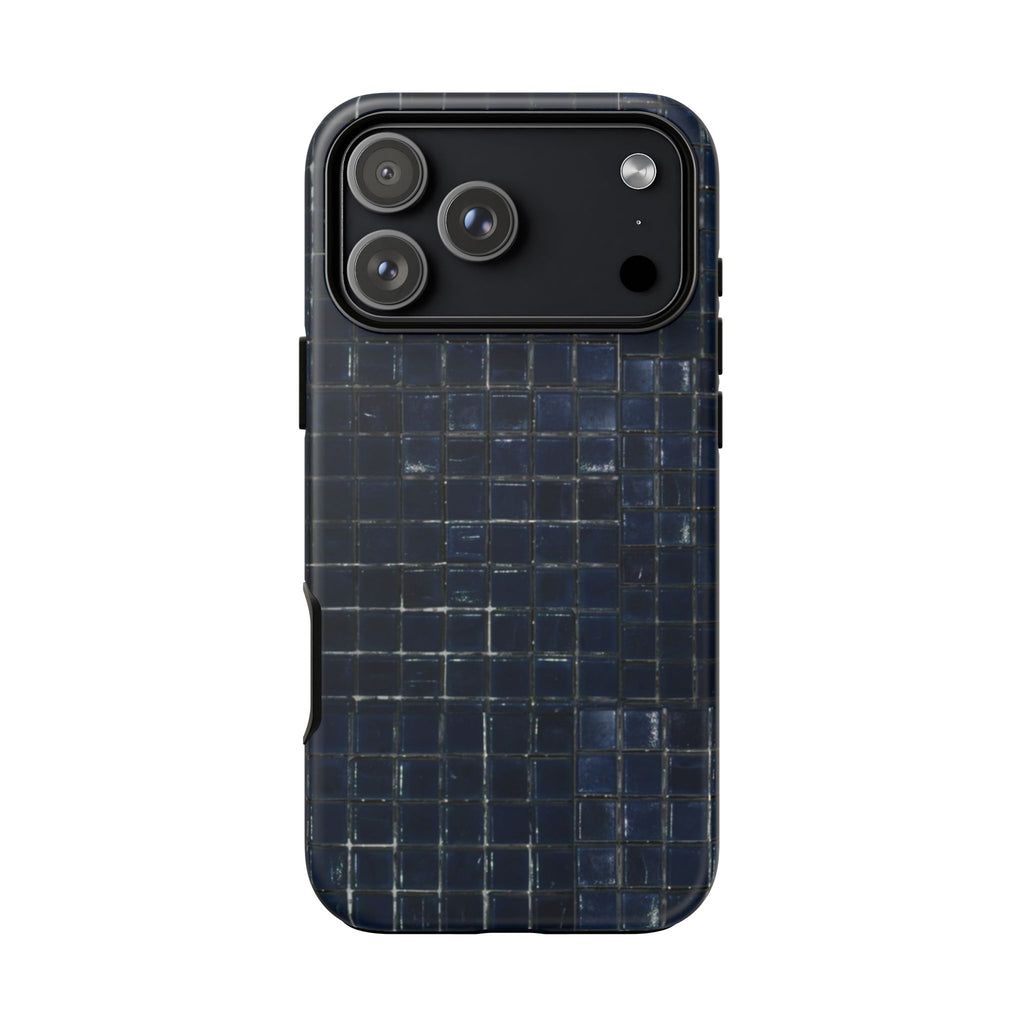 Dark Blue Mosaic Case