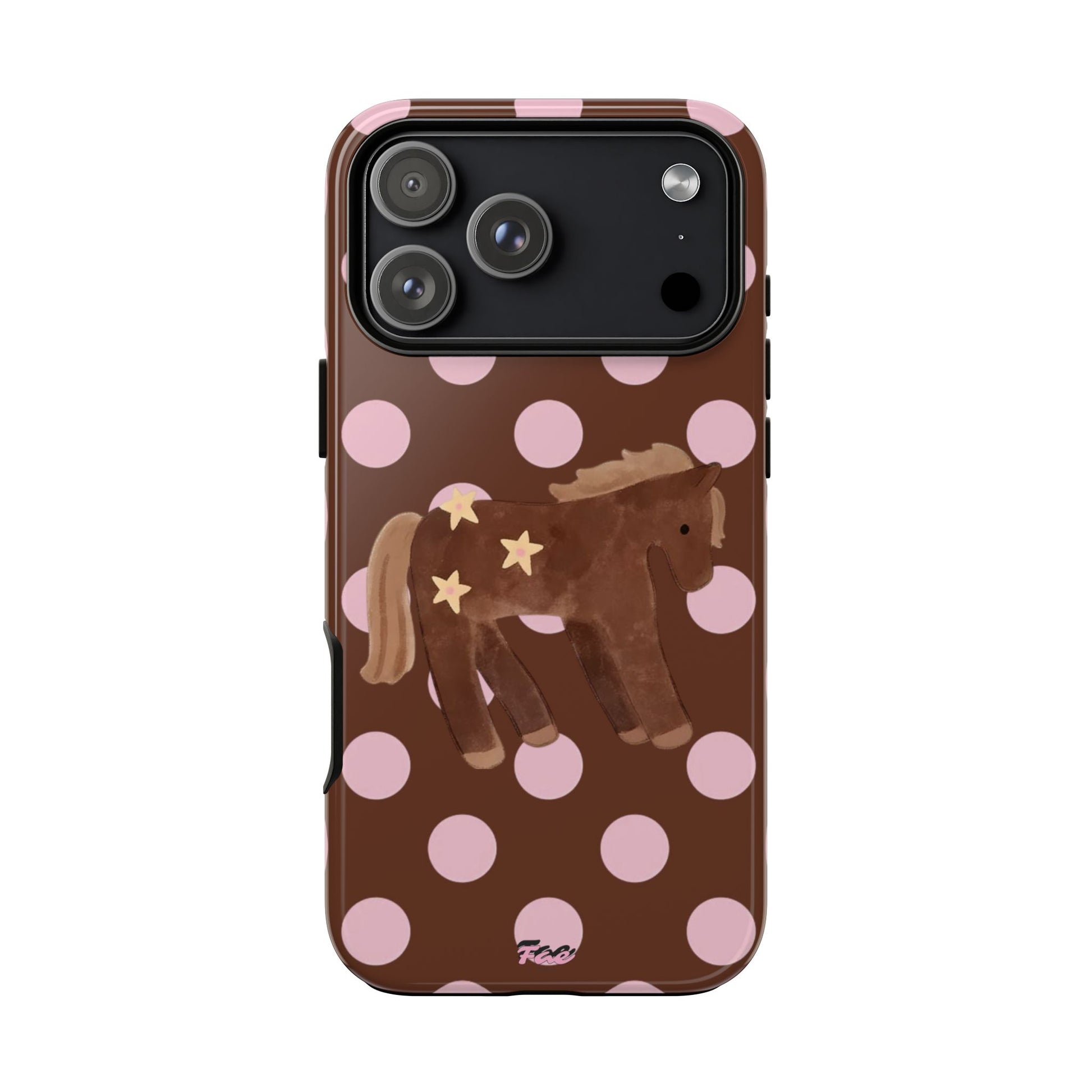 The horse year  case (brown)