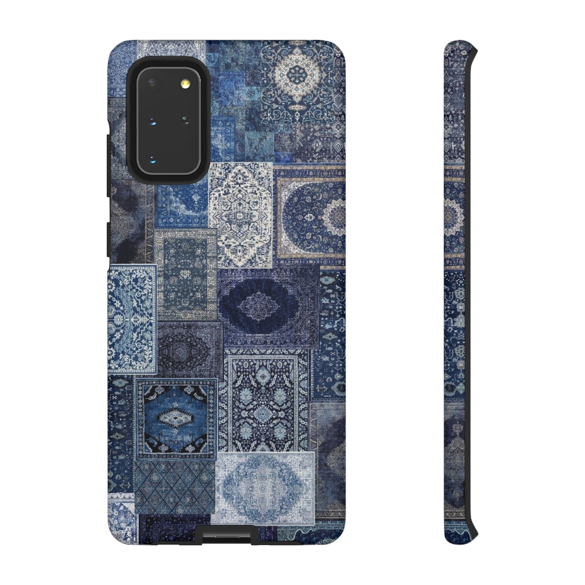 Blue Persian Rug Case (collage)