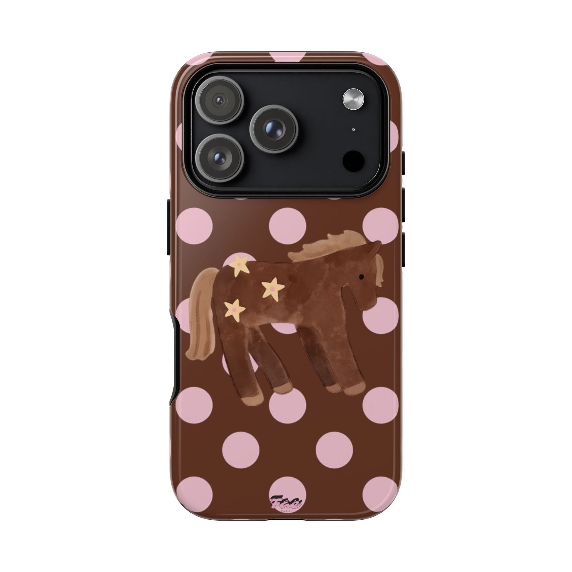 The horse year  case (brown)