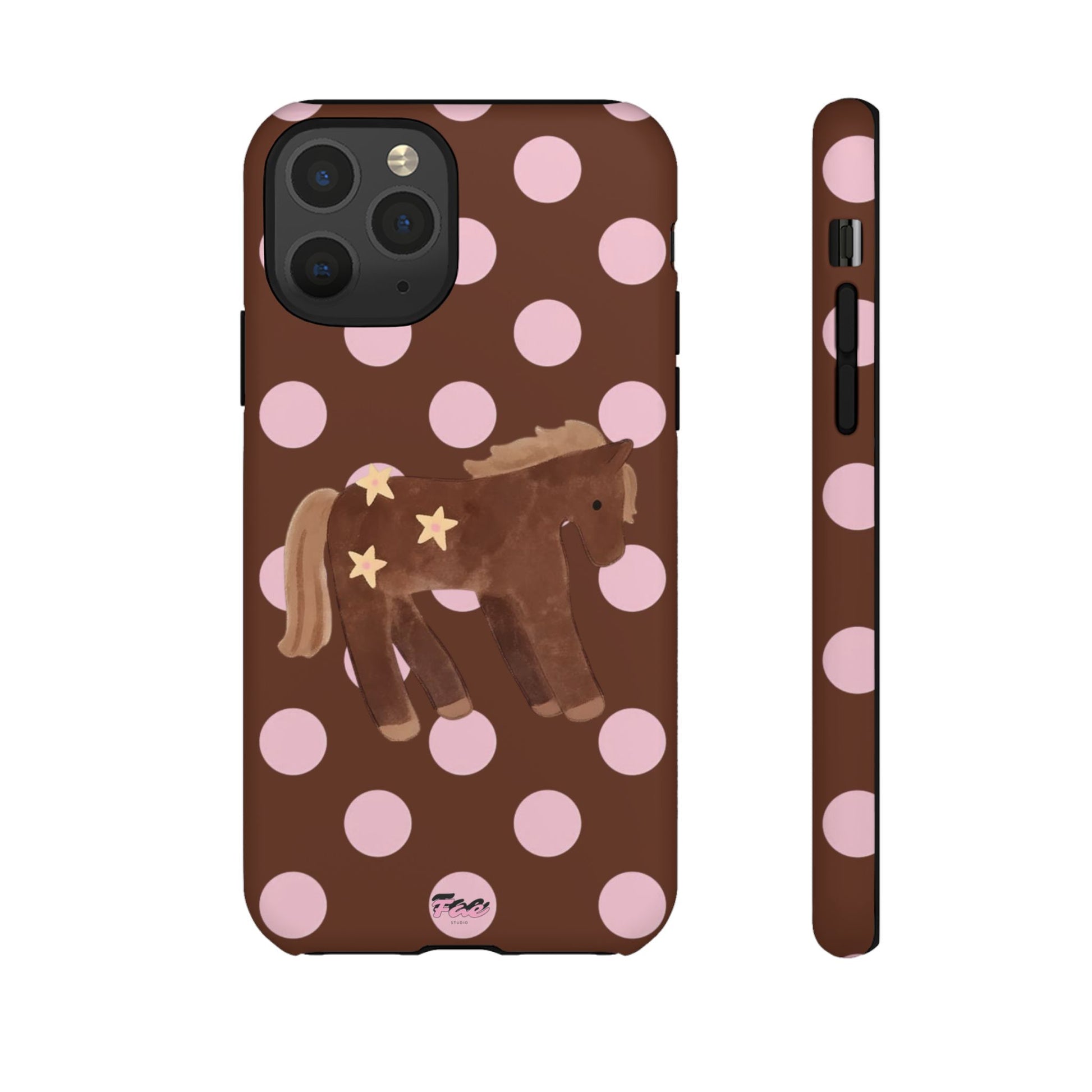 The horse year  case (brown)
