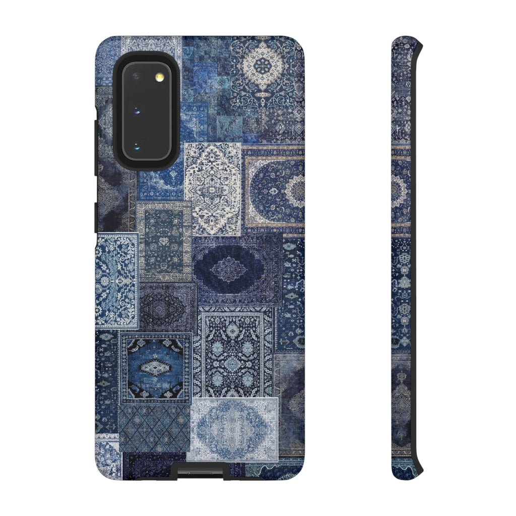 Blue Persian Rug Case (collage)