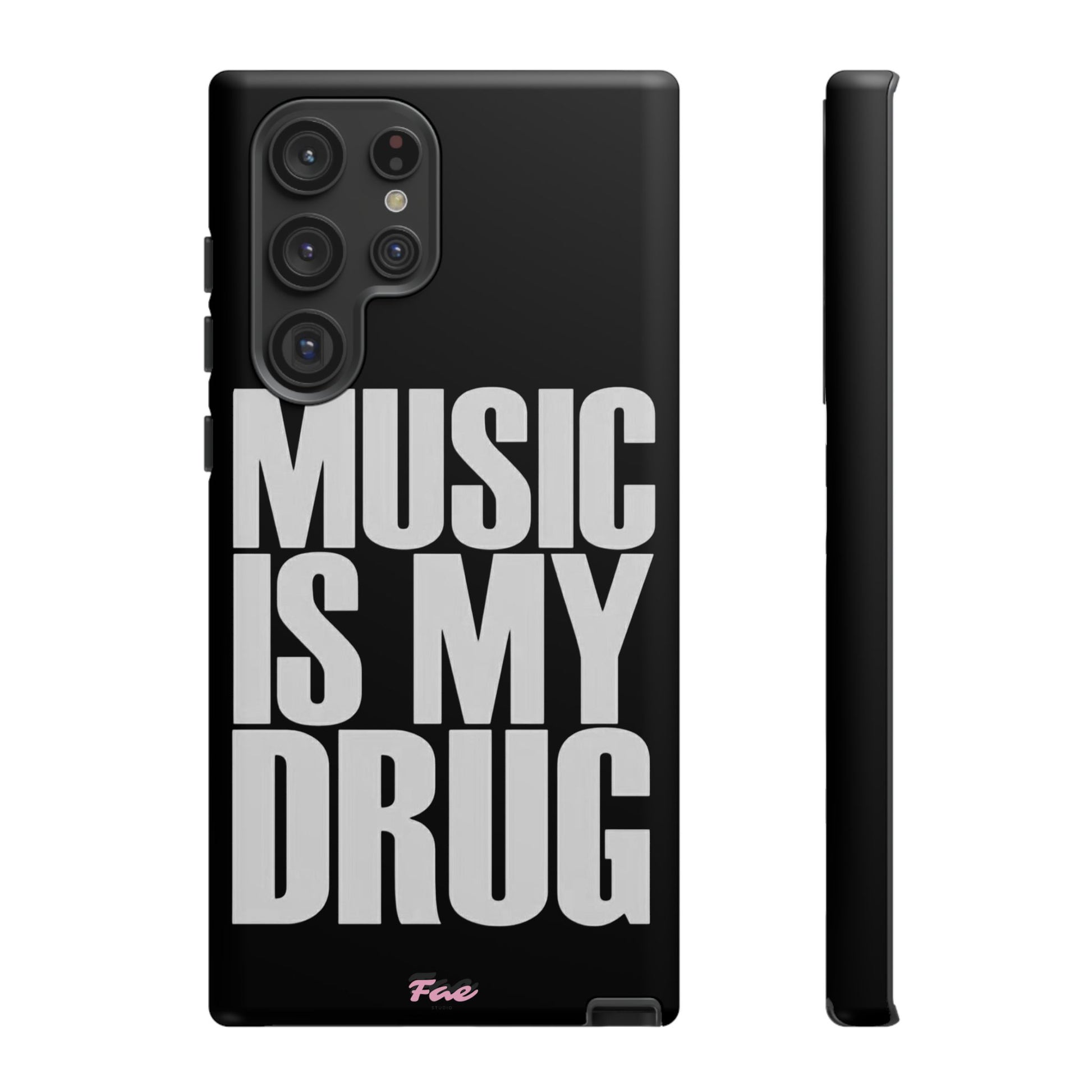 Music is my drug  case