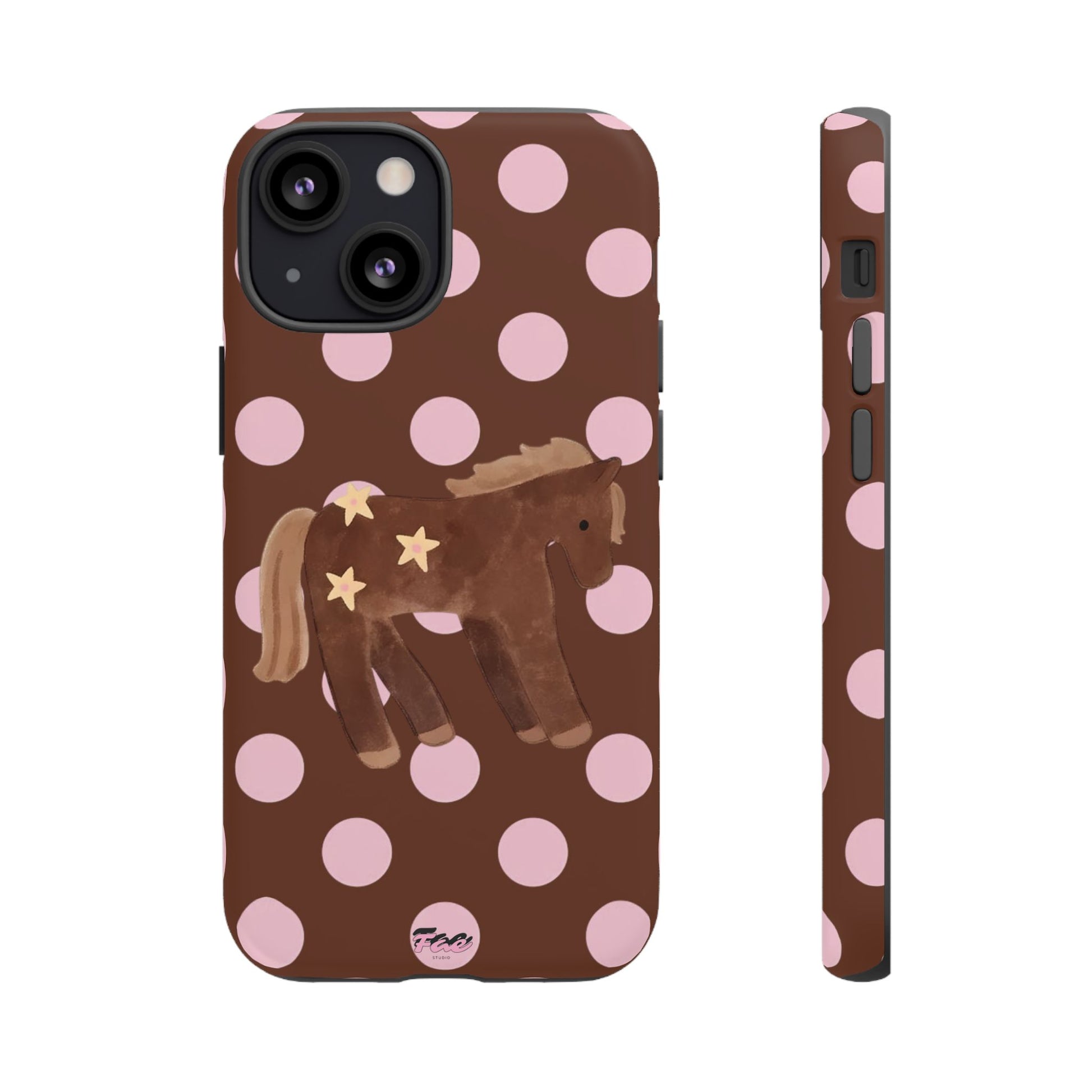 The horse year  case (brown)