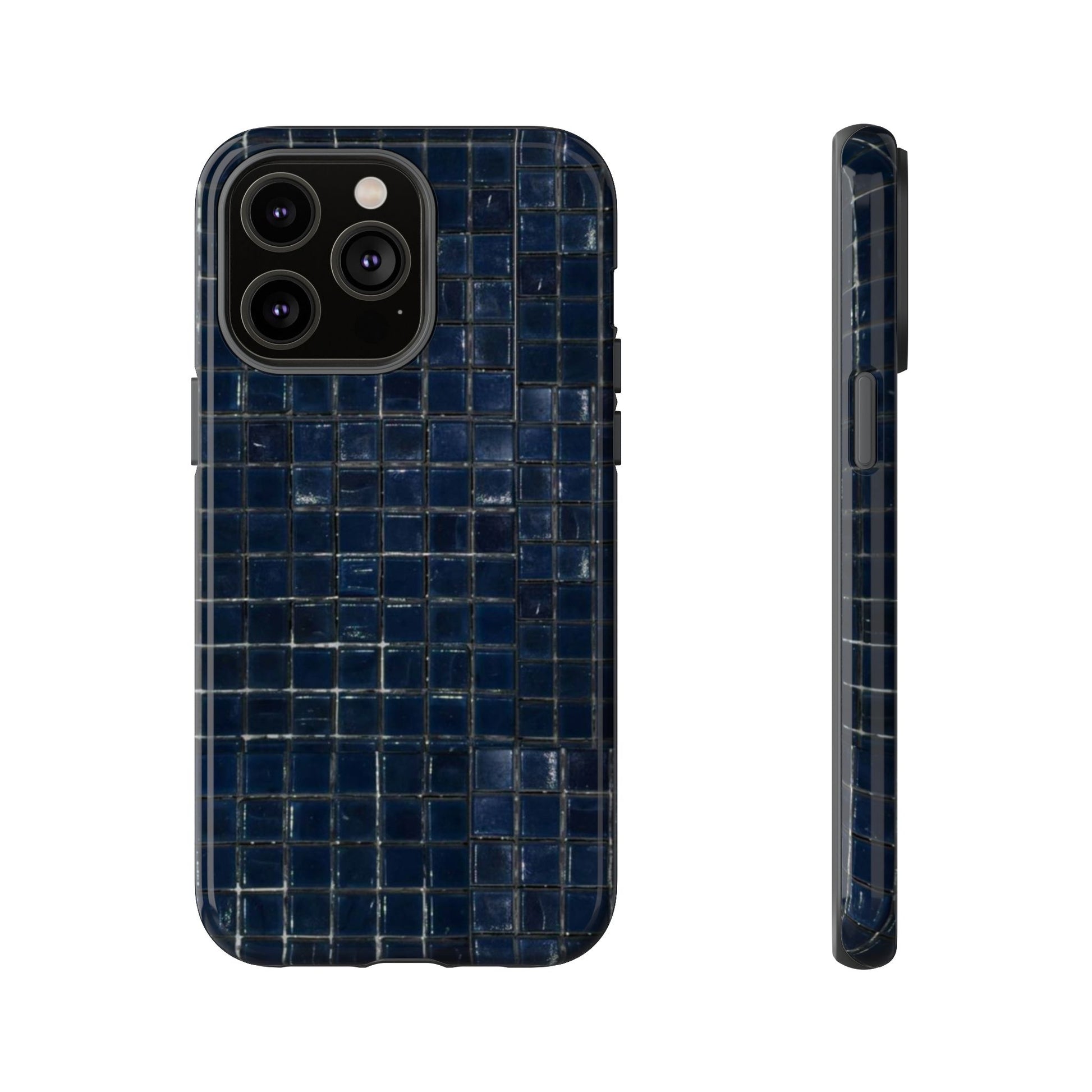 Dark Blue Mosaic Case