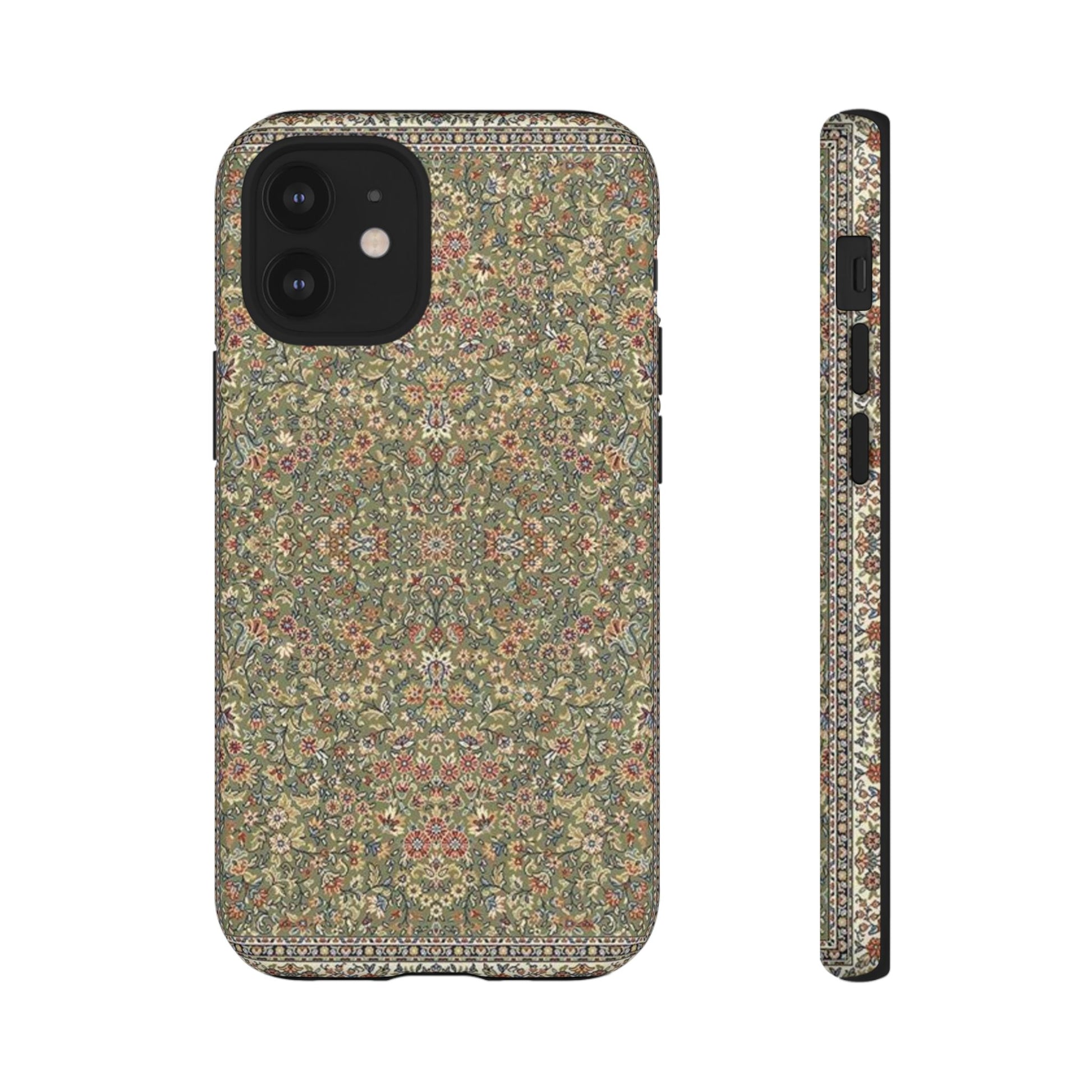 Green Persian Rug Case