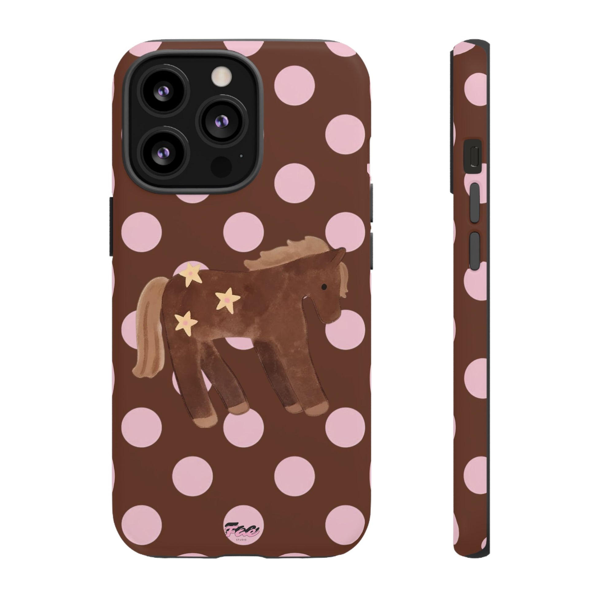 The horse year  case (brown)
