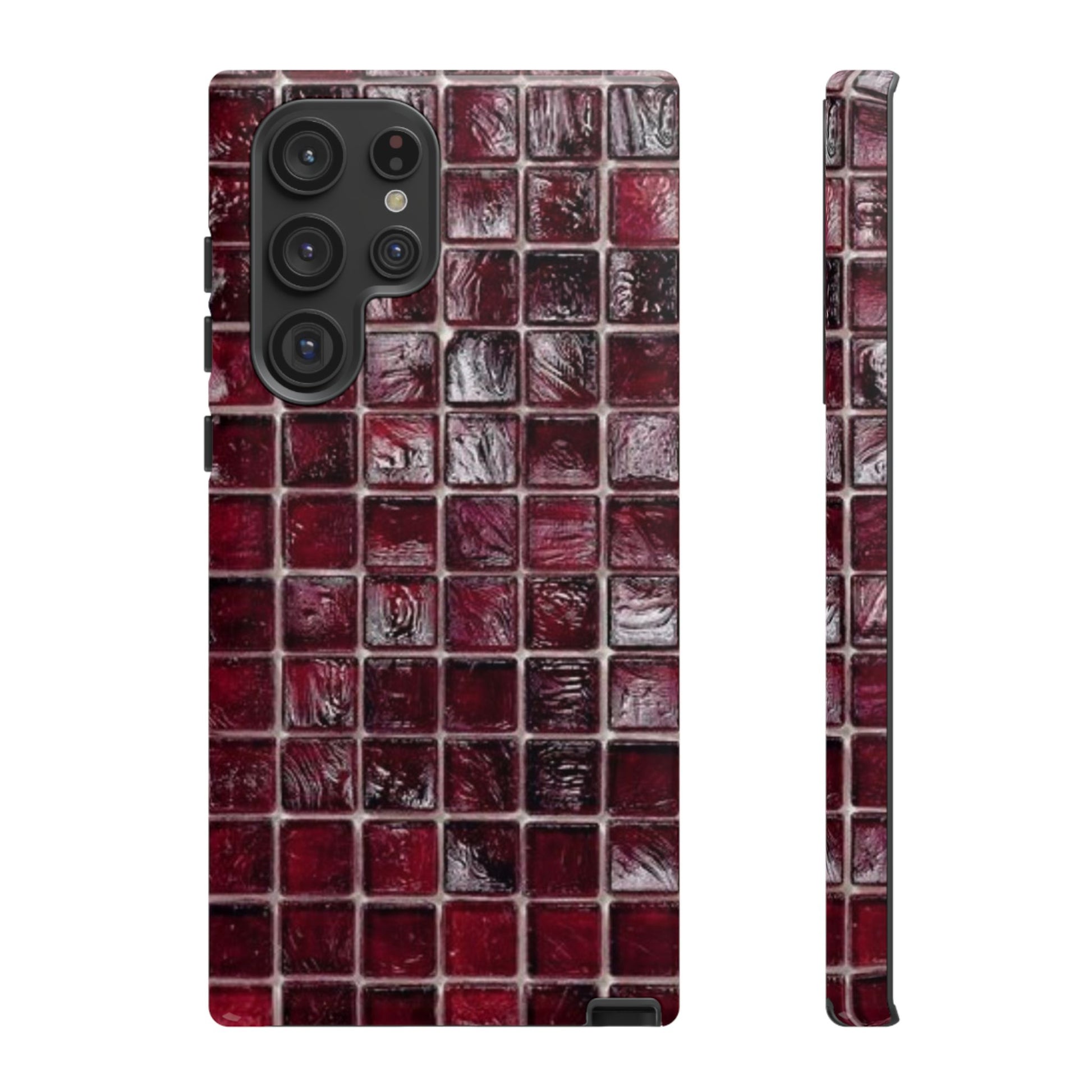 Red Mosaic Case